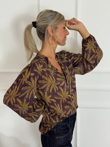 Blusa palme mimì