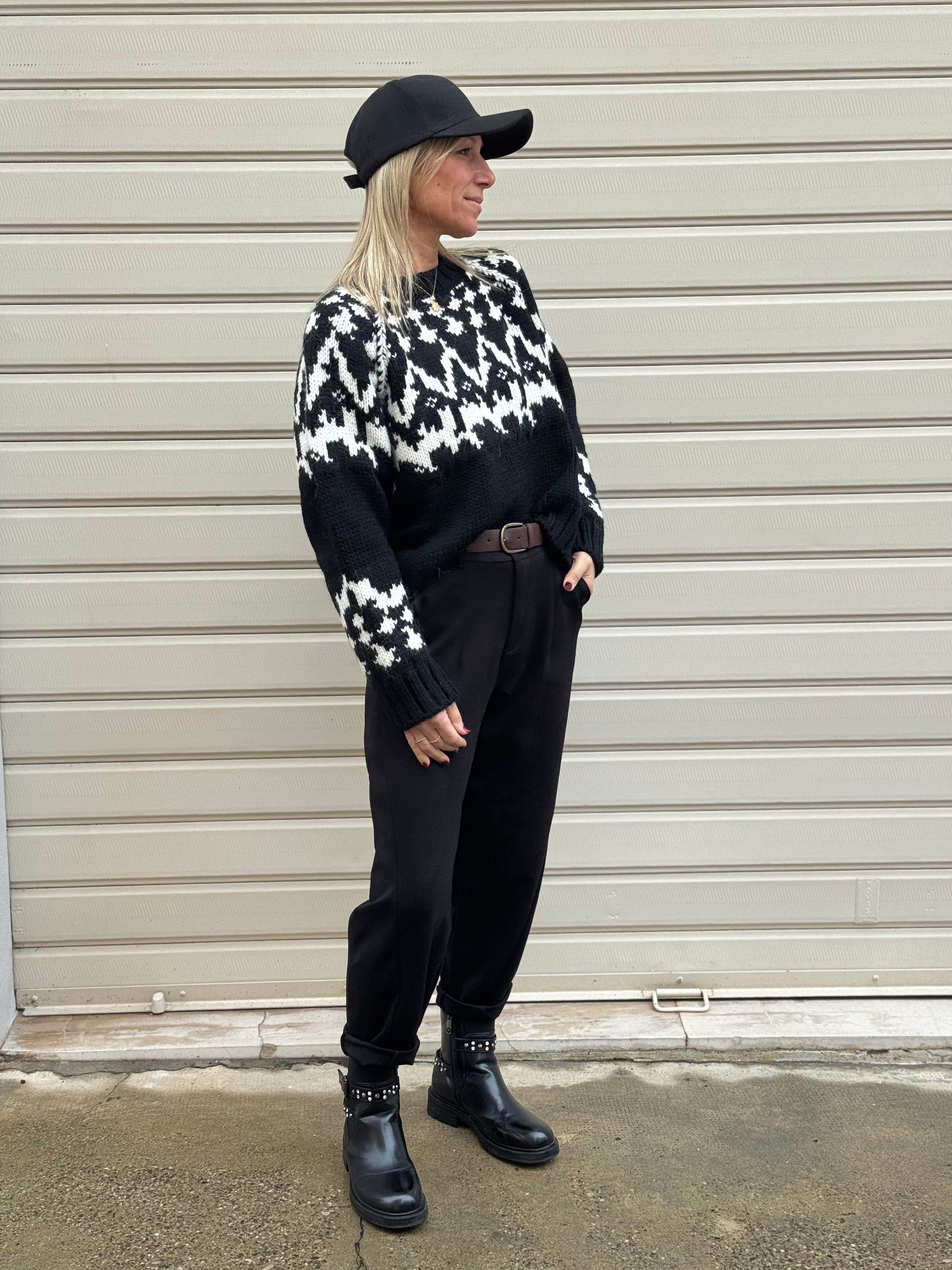 Maglione fiocco kontatto