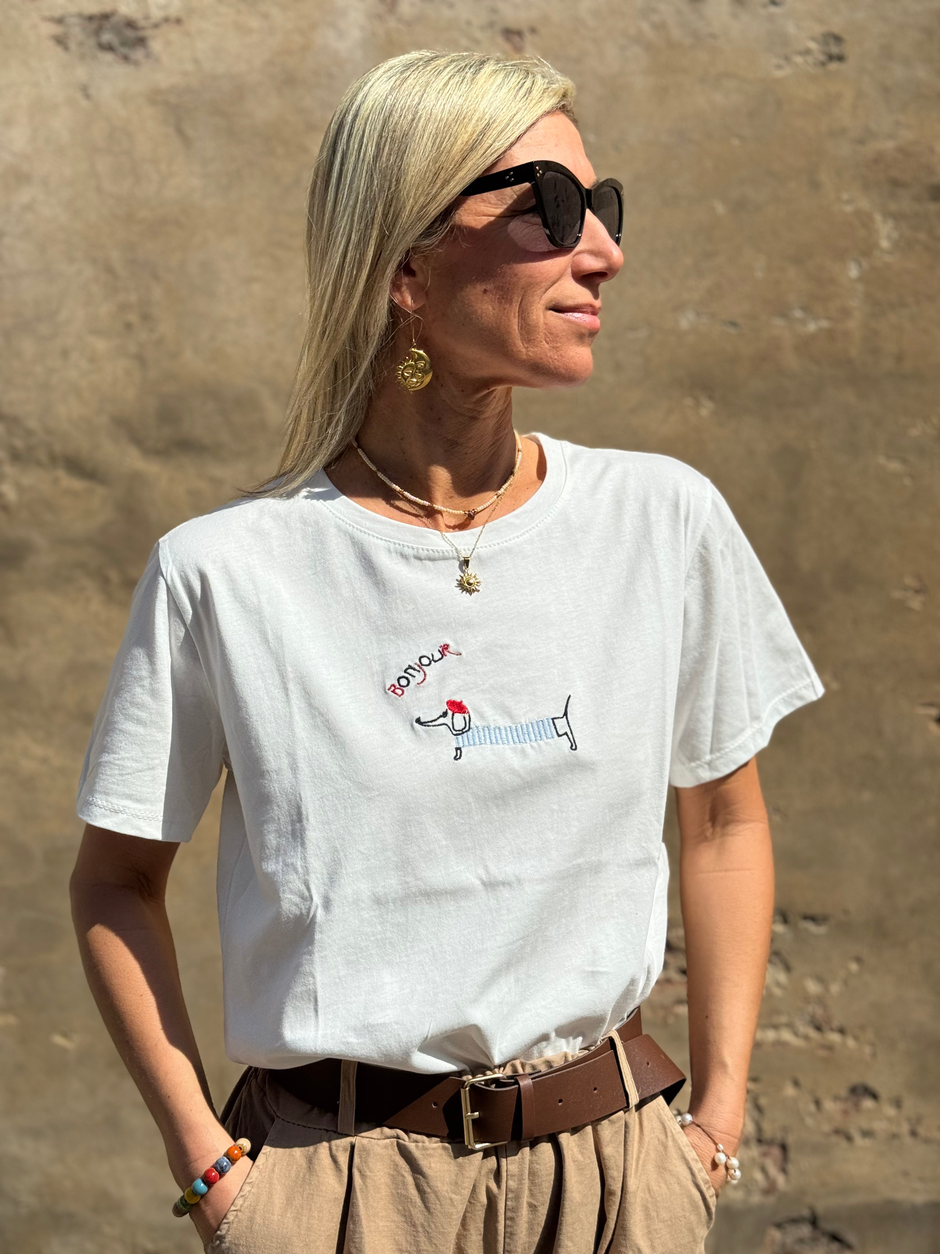 Tshirt Bonjour