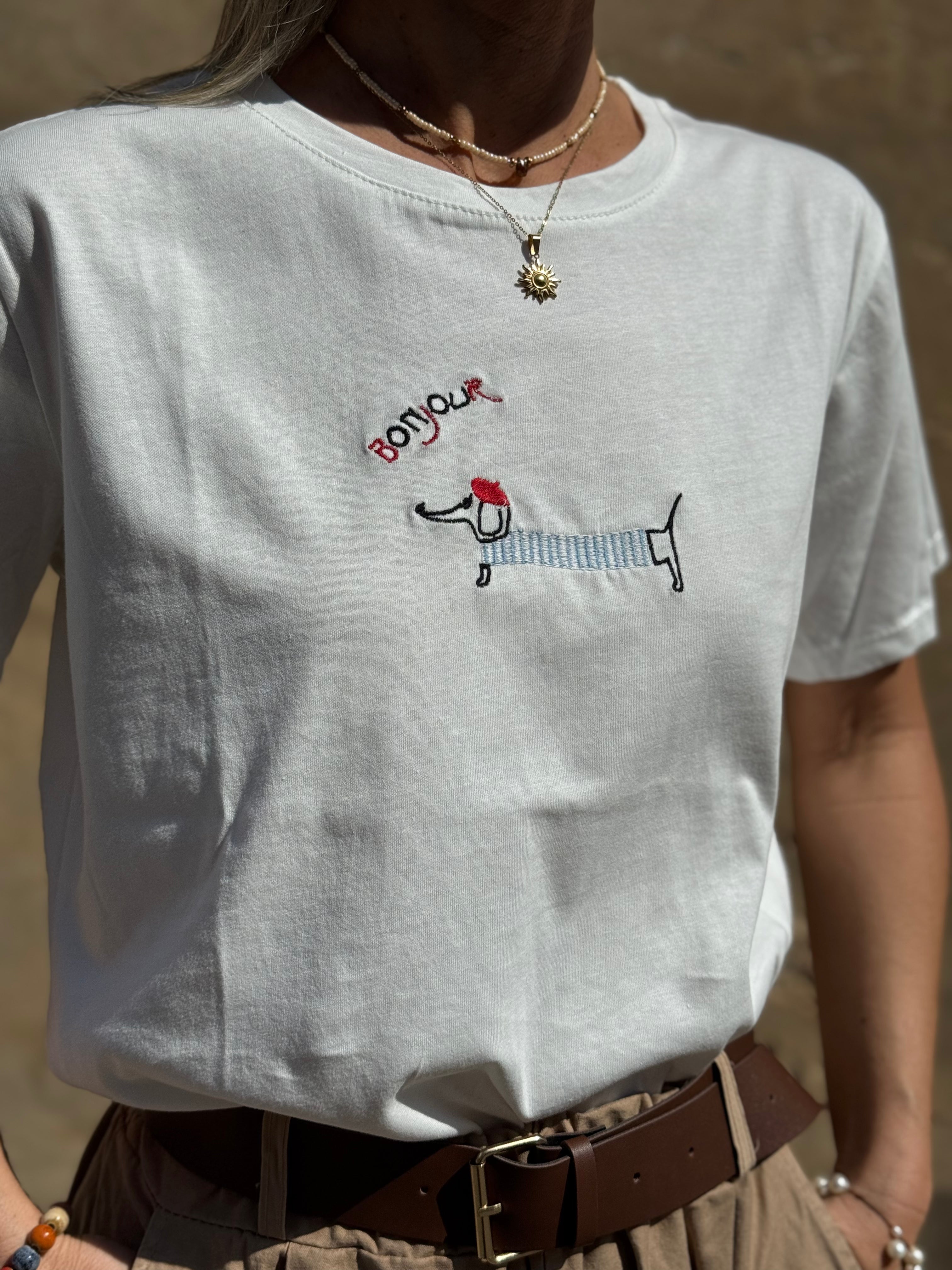 Tshirt Bonjour