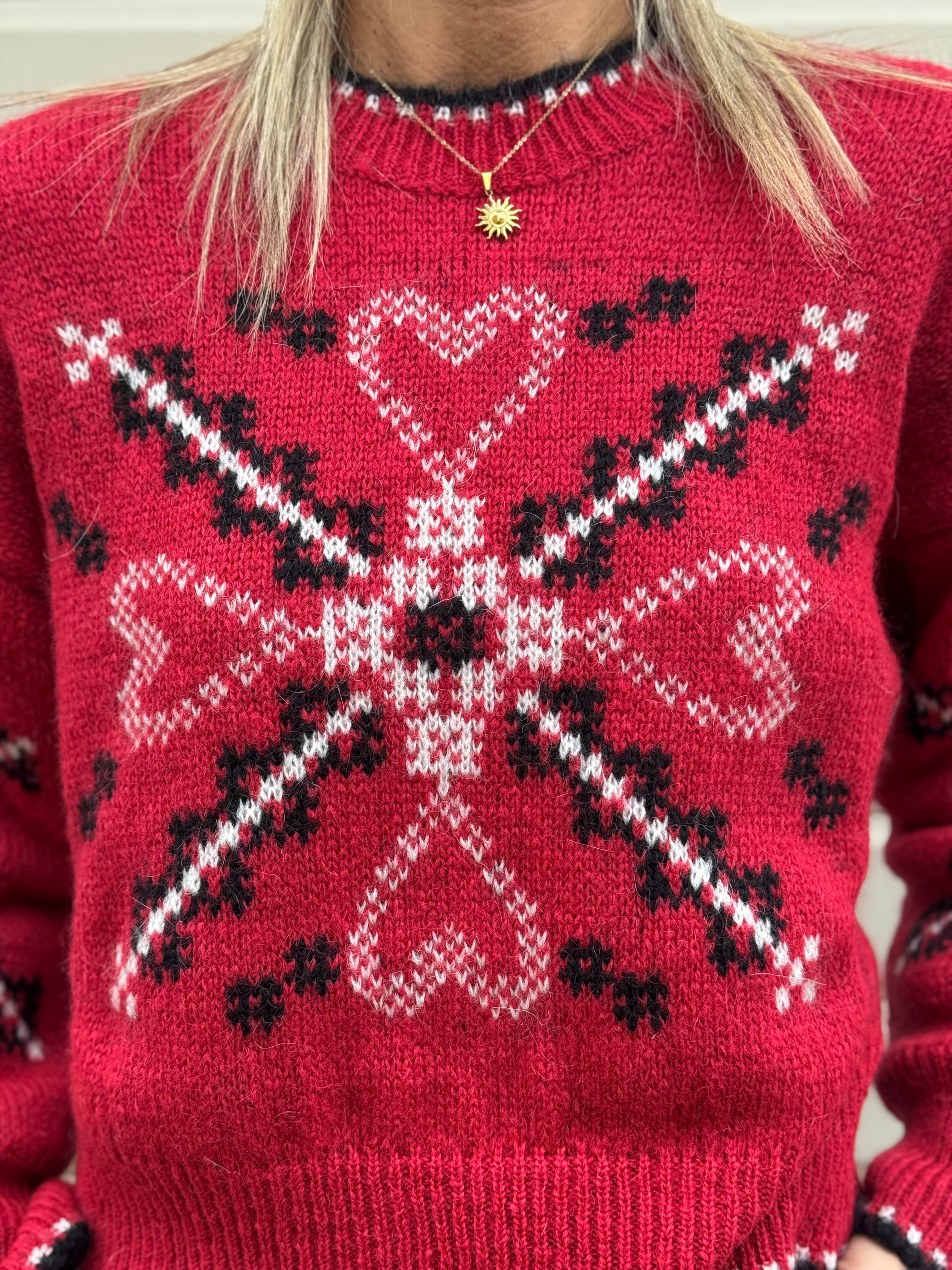 Maglione cuore kontatto