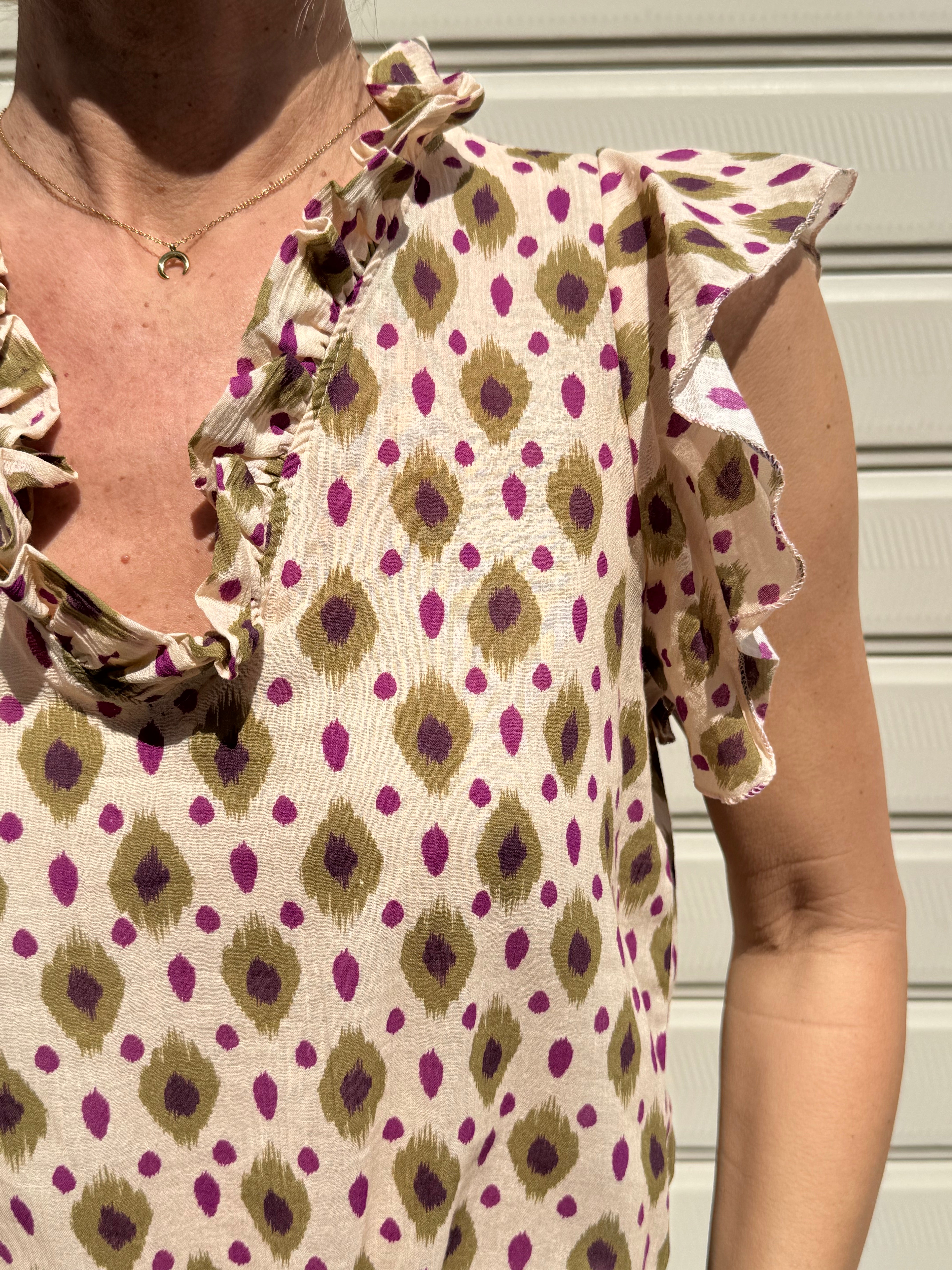 Blusa fantasia rombi mimì
