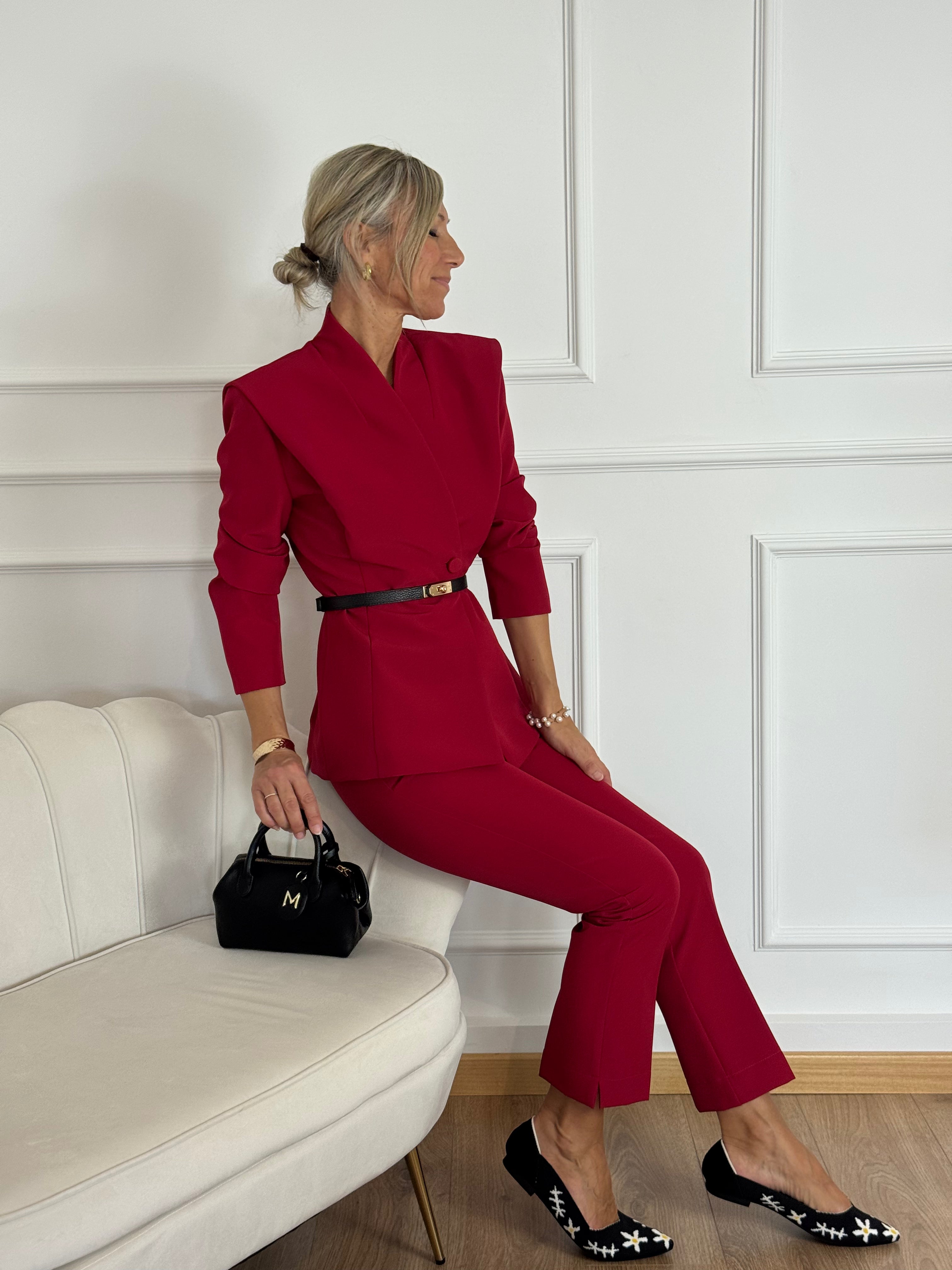 Pantalone sigaretta olivia imperial
