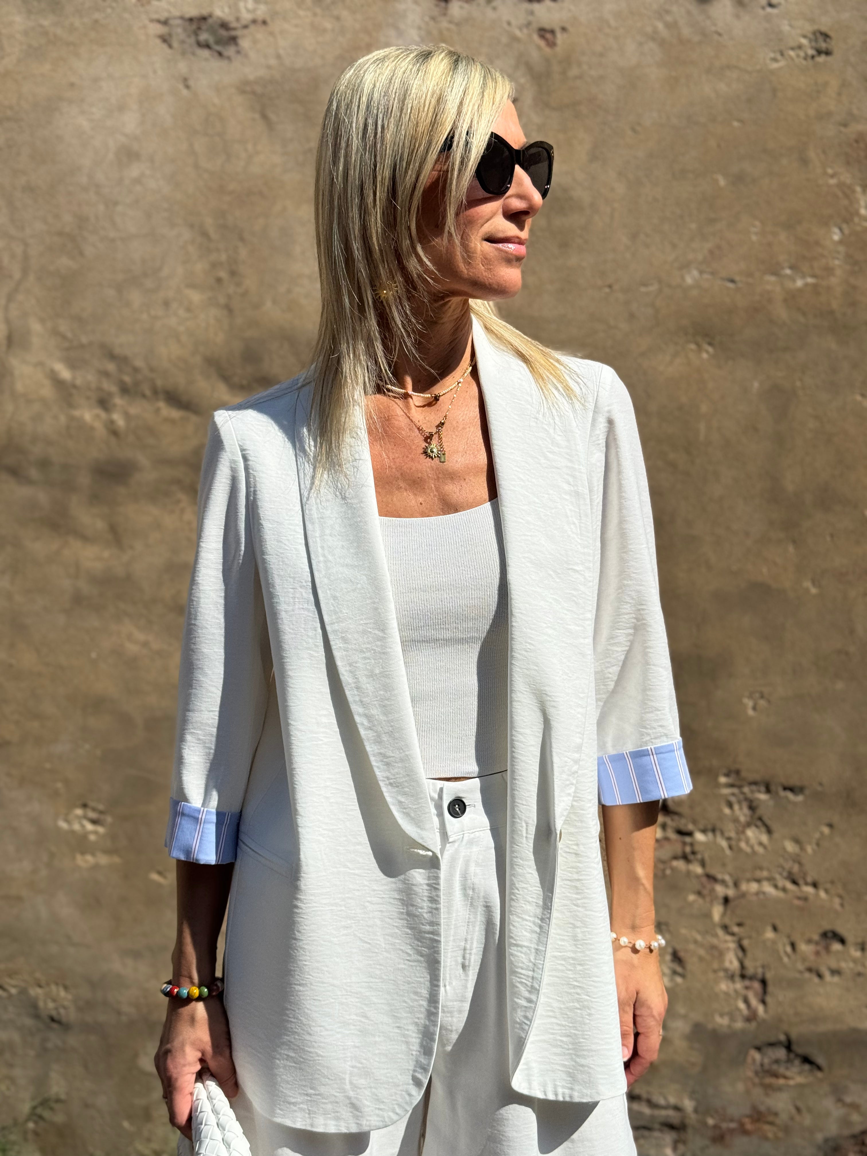 Blazer Bianco Mimì