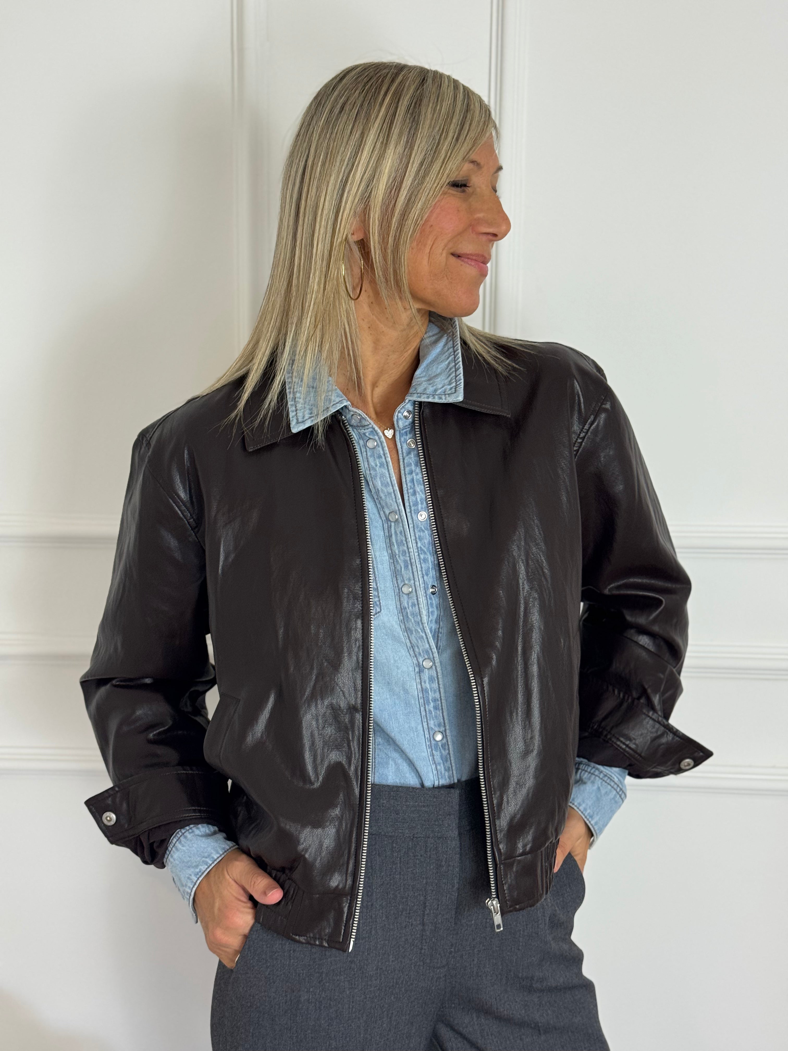 Bomber ecopelle jdy