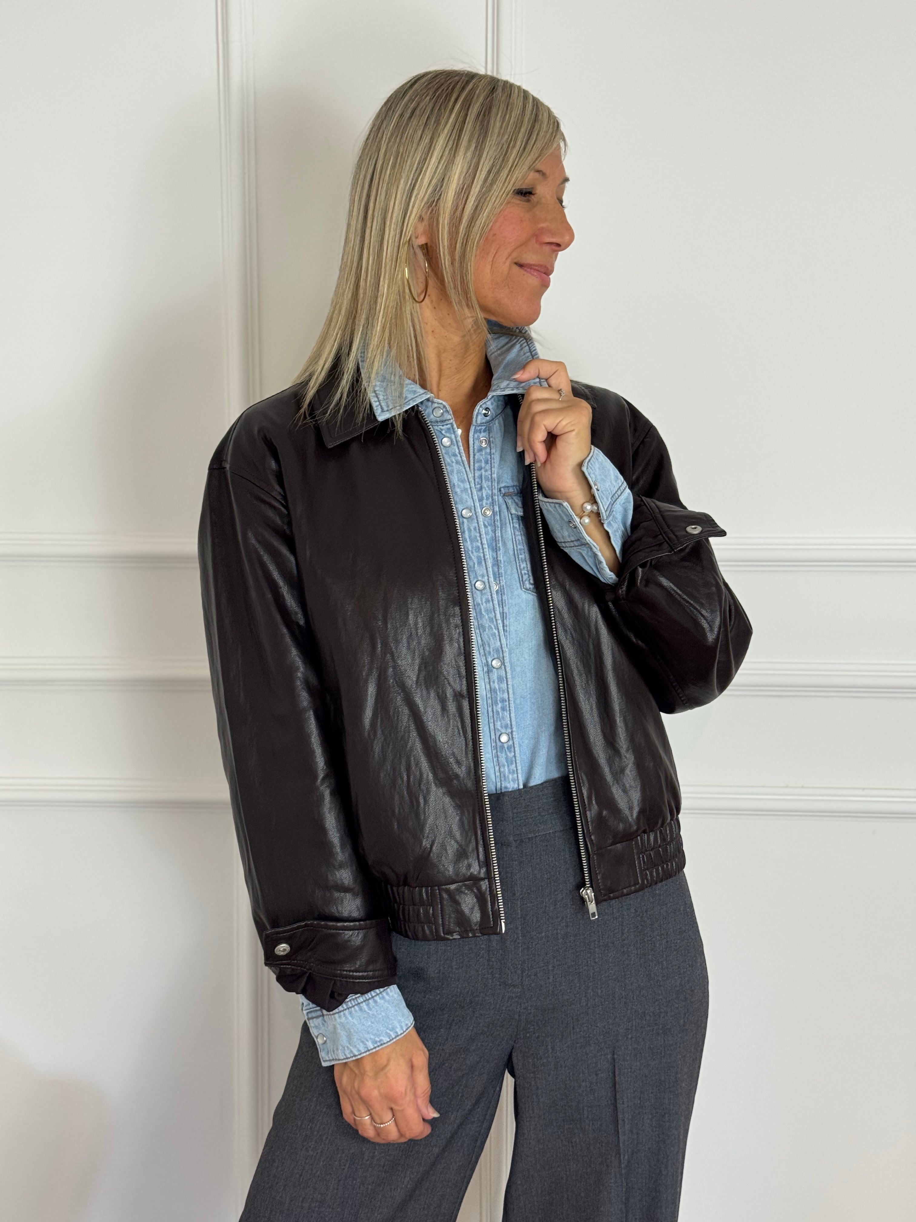 Bomber ecopelle jdy