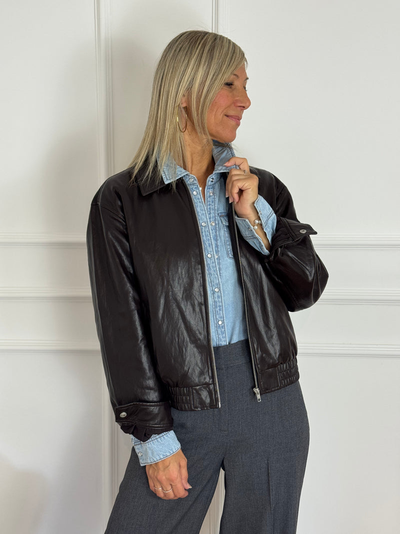 Bomber ecopelle jdy