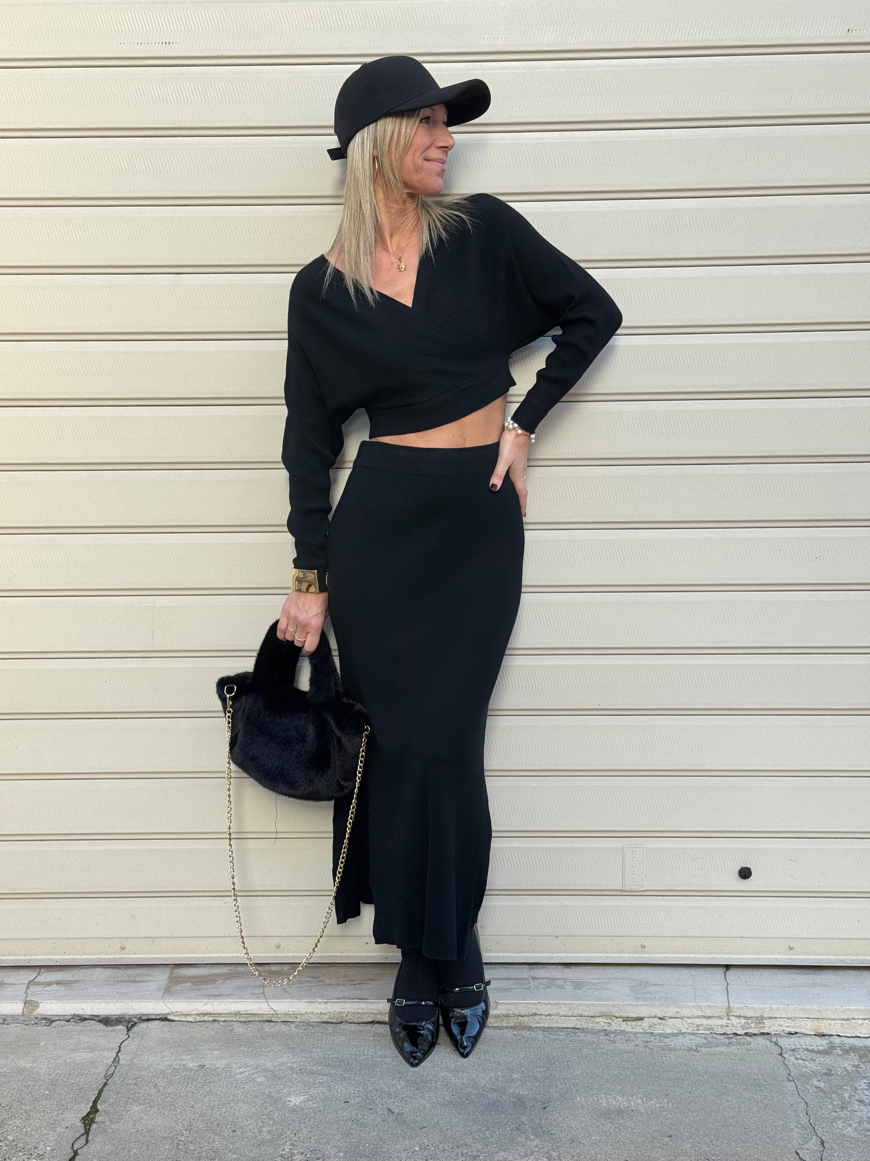 Coordinato top incrocio