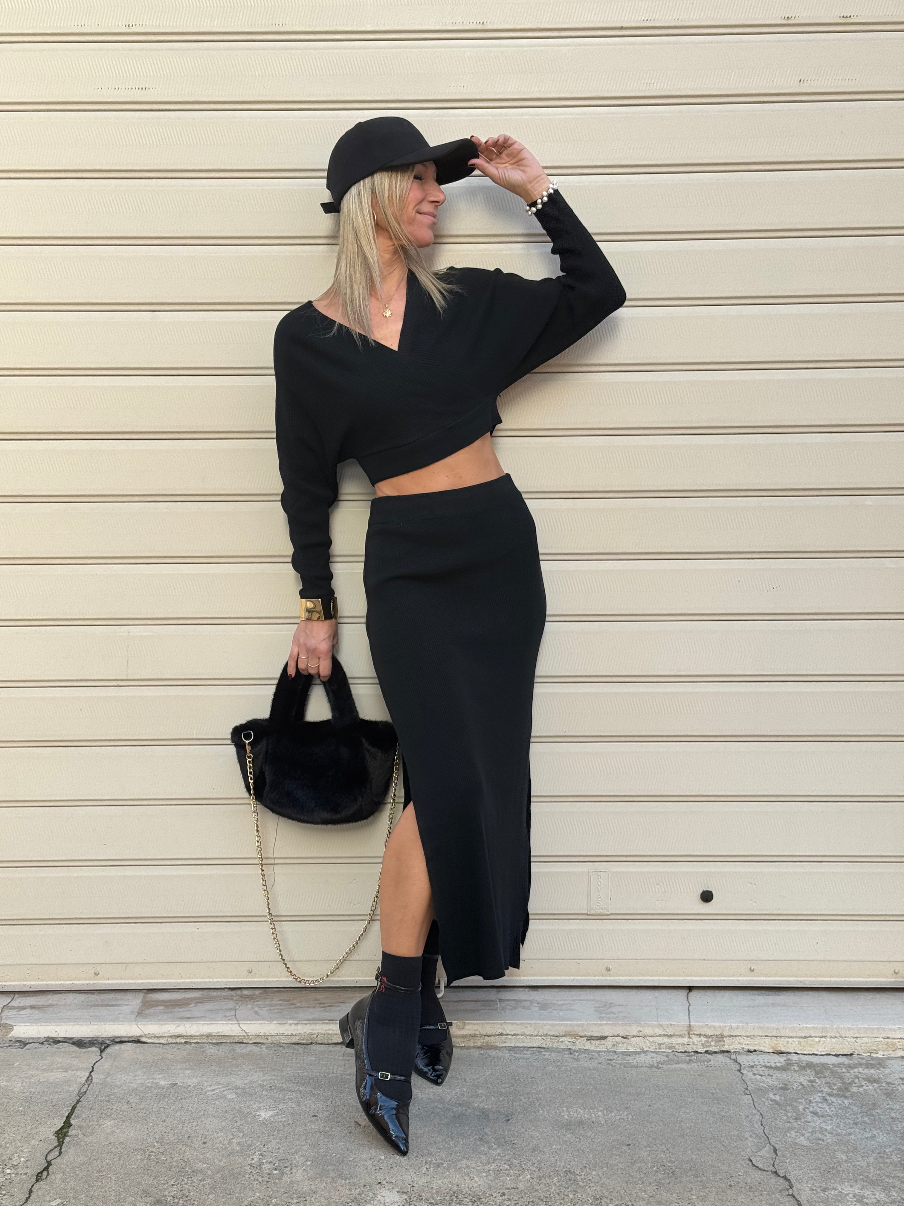 Coordinato top incrocio