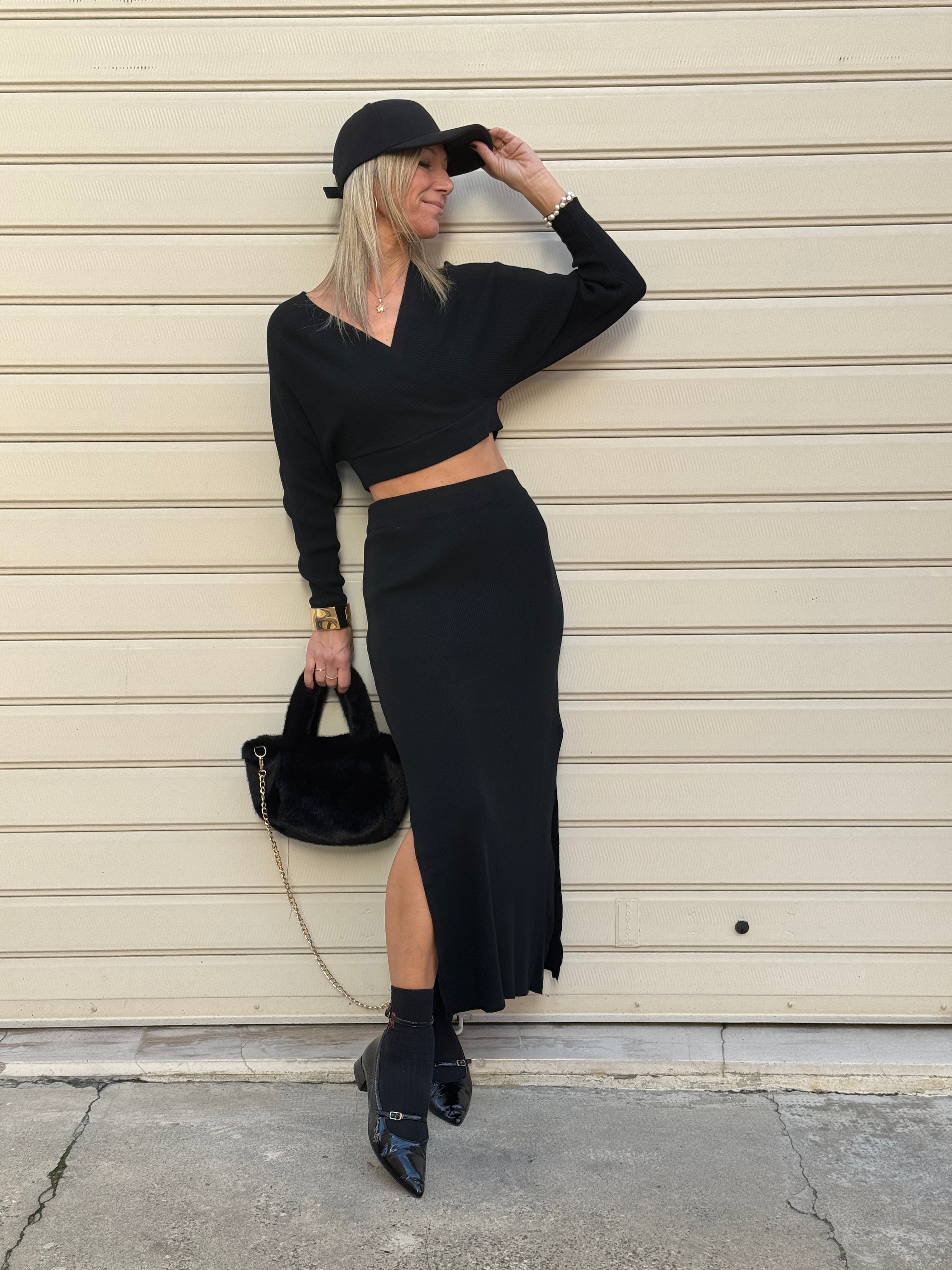 Coordinato top incrocio