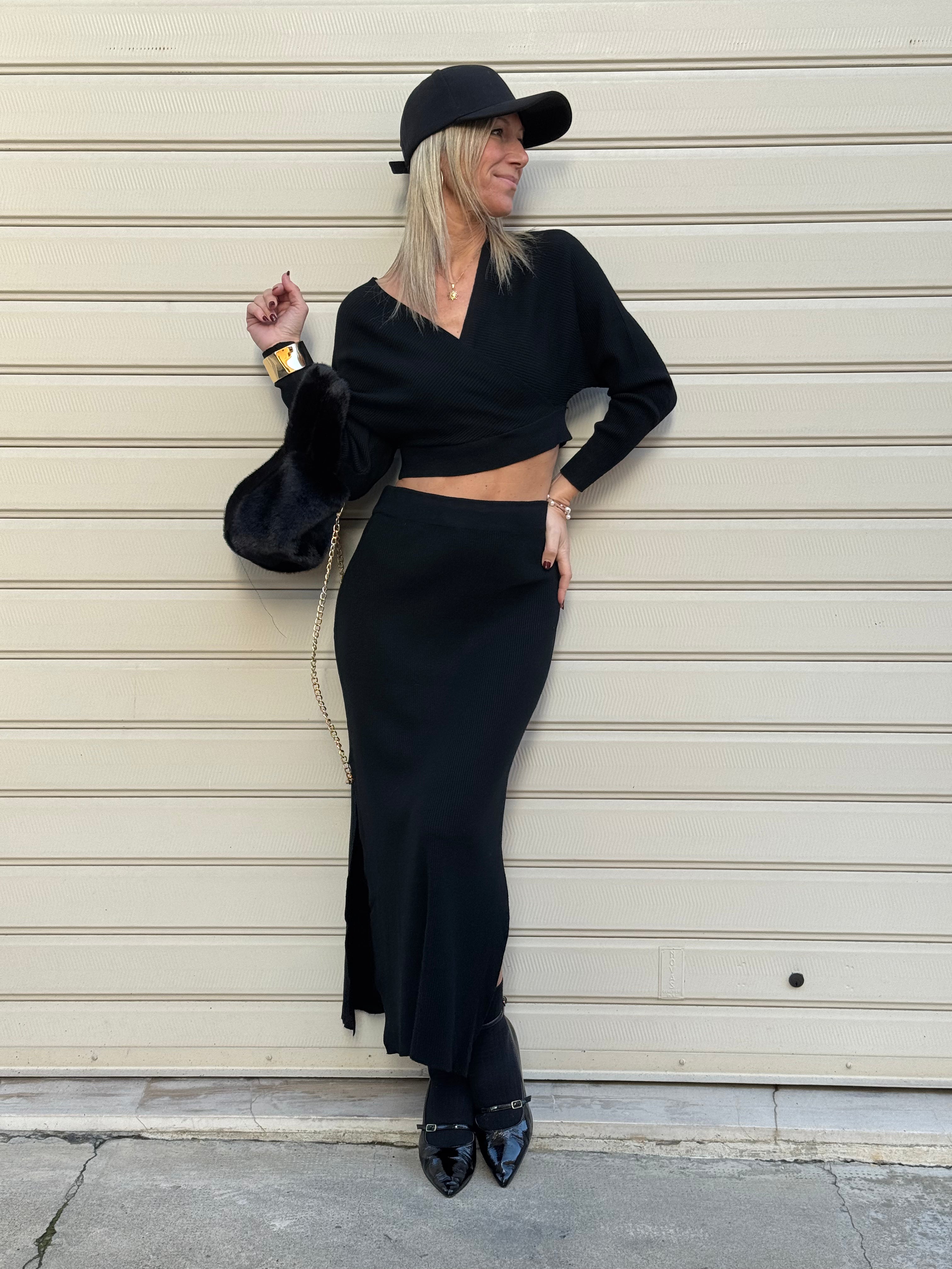 Coordinato top incrocio