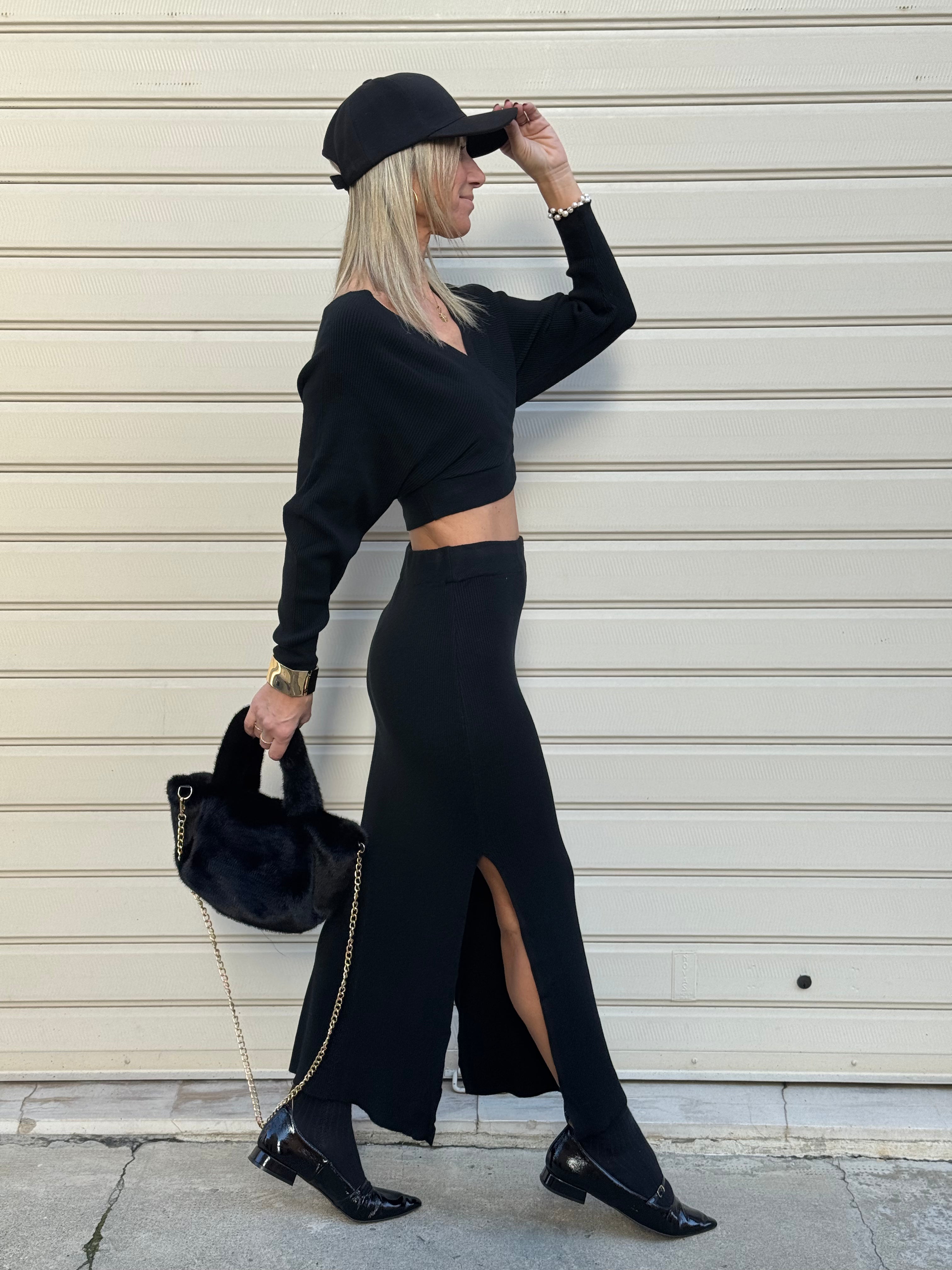 Coordinato top incrocio