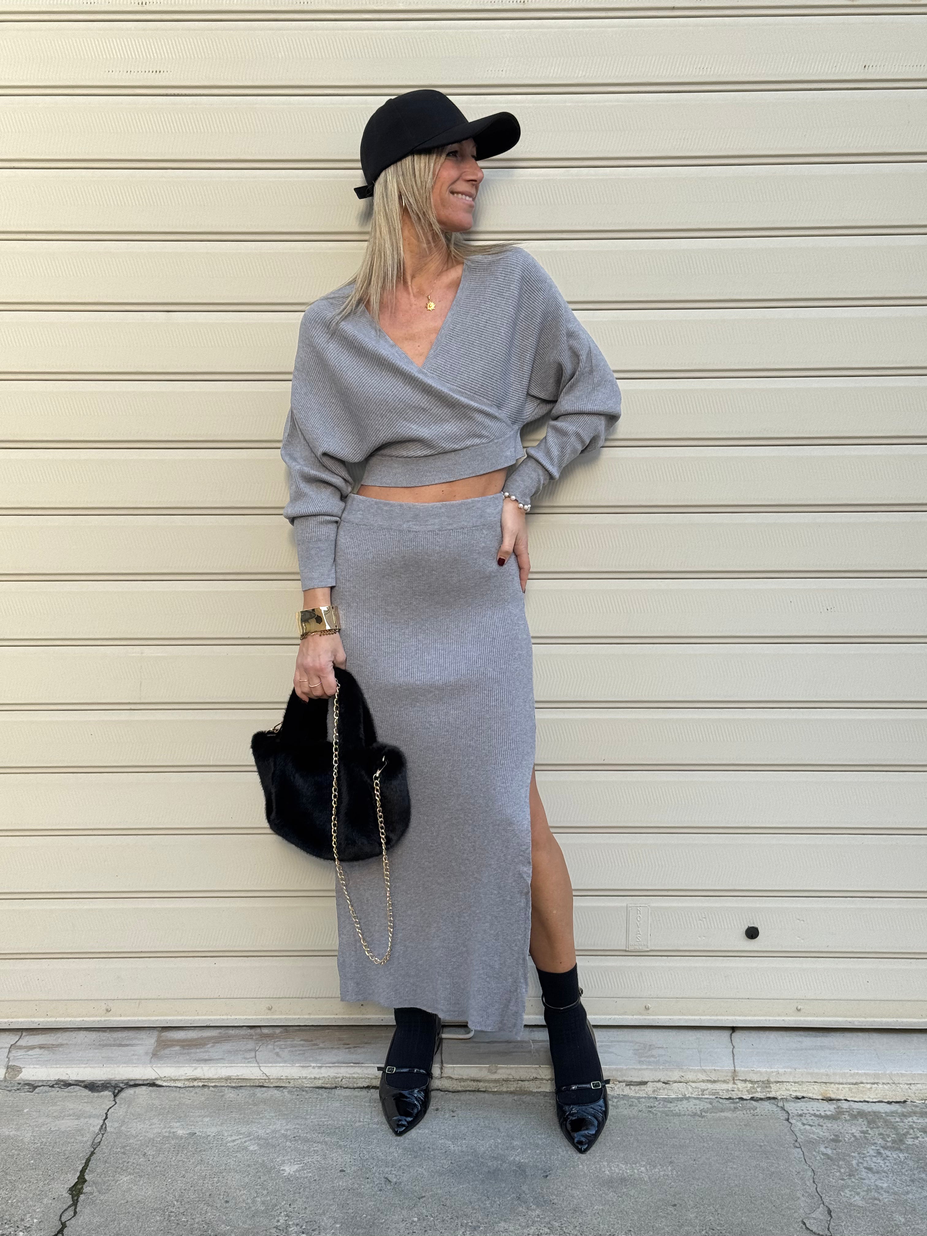 Coordinato top incrocio