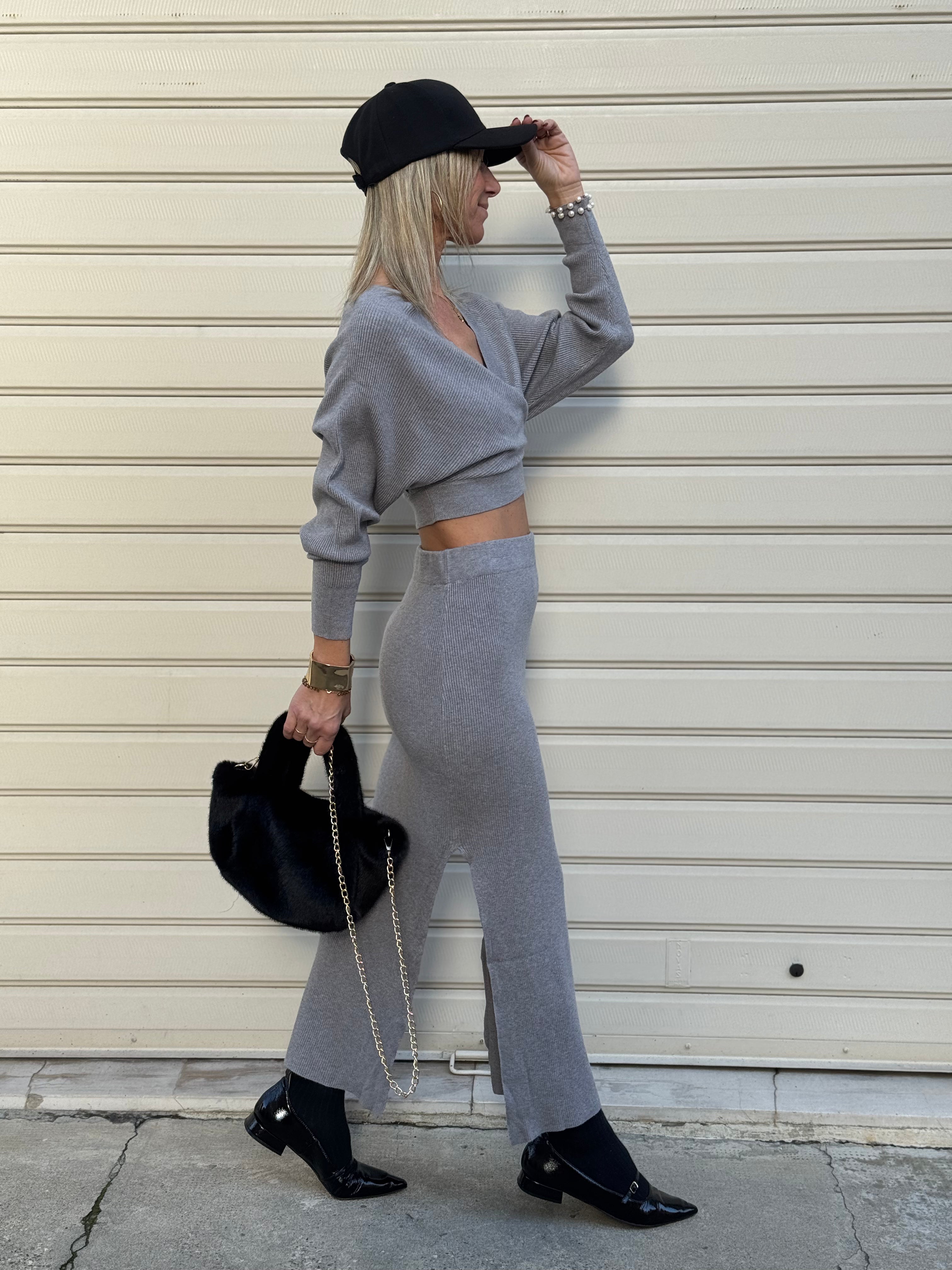 Coordinato top incrocio