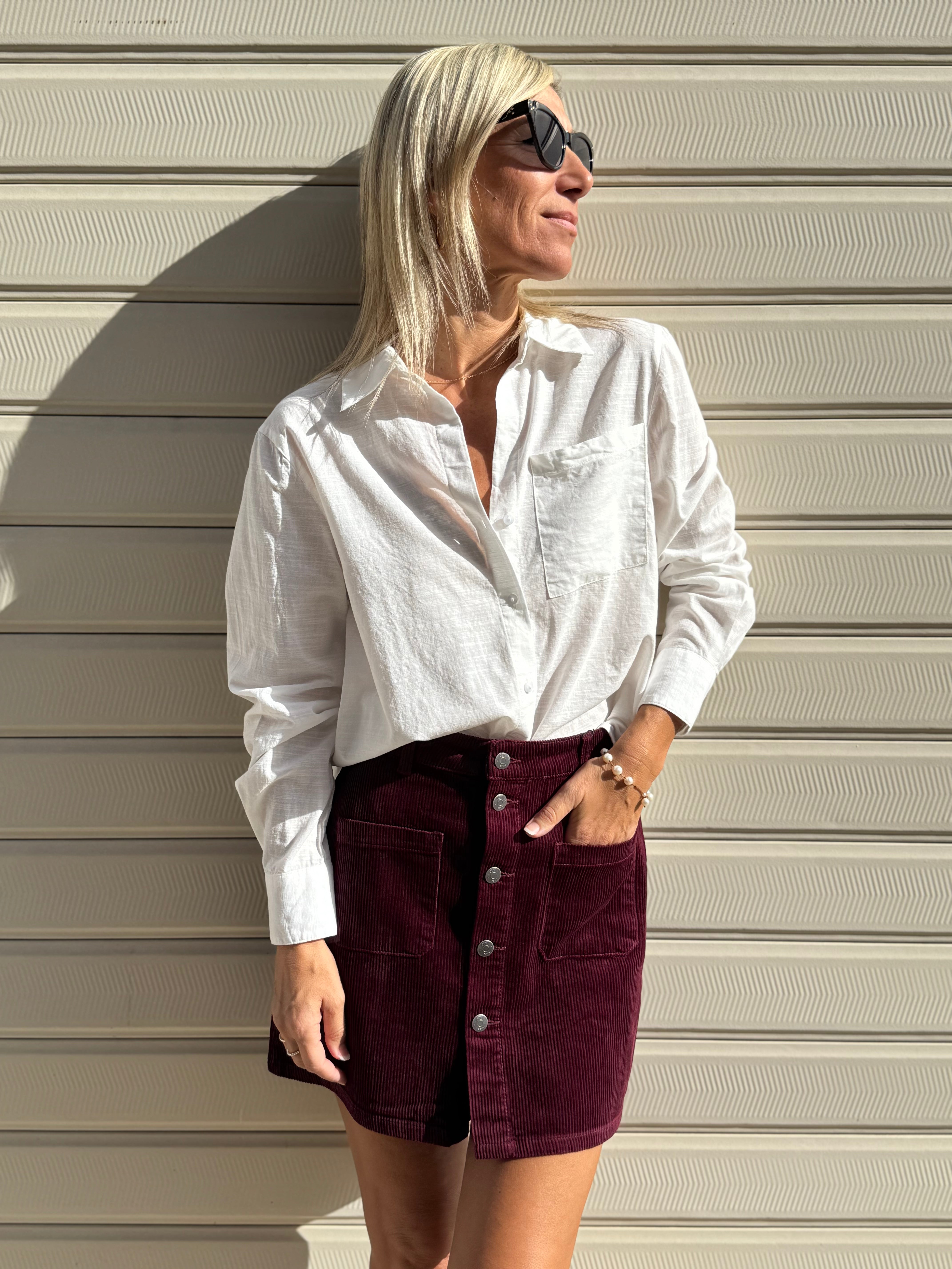 Camicia morbida taschino