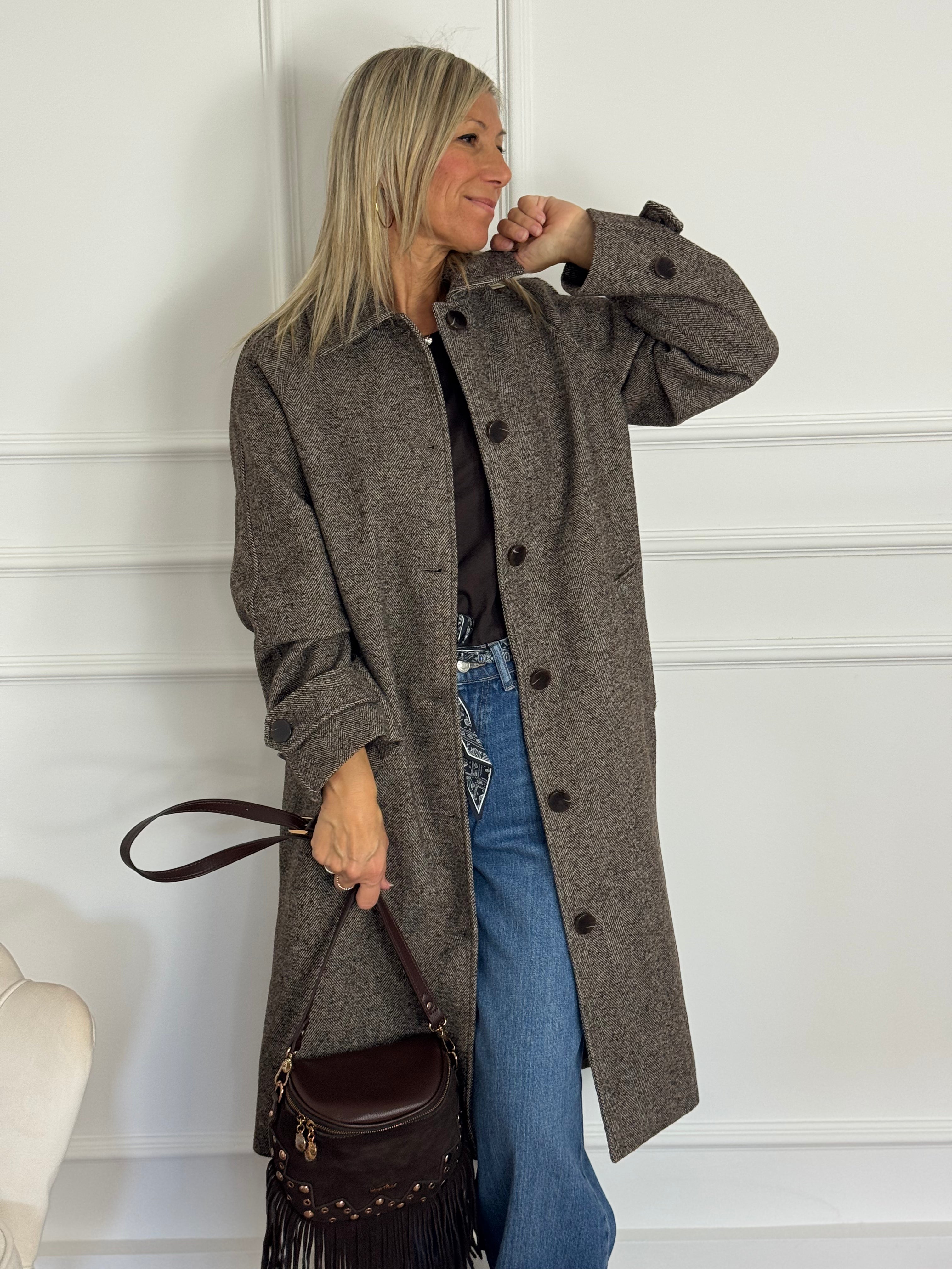 Cappotto spinato vinga jdy