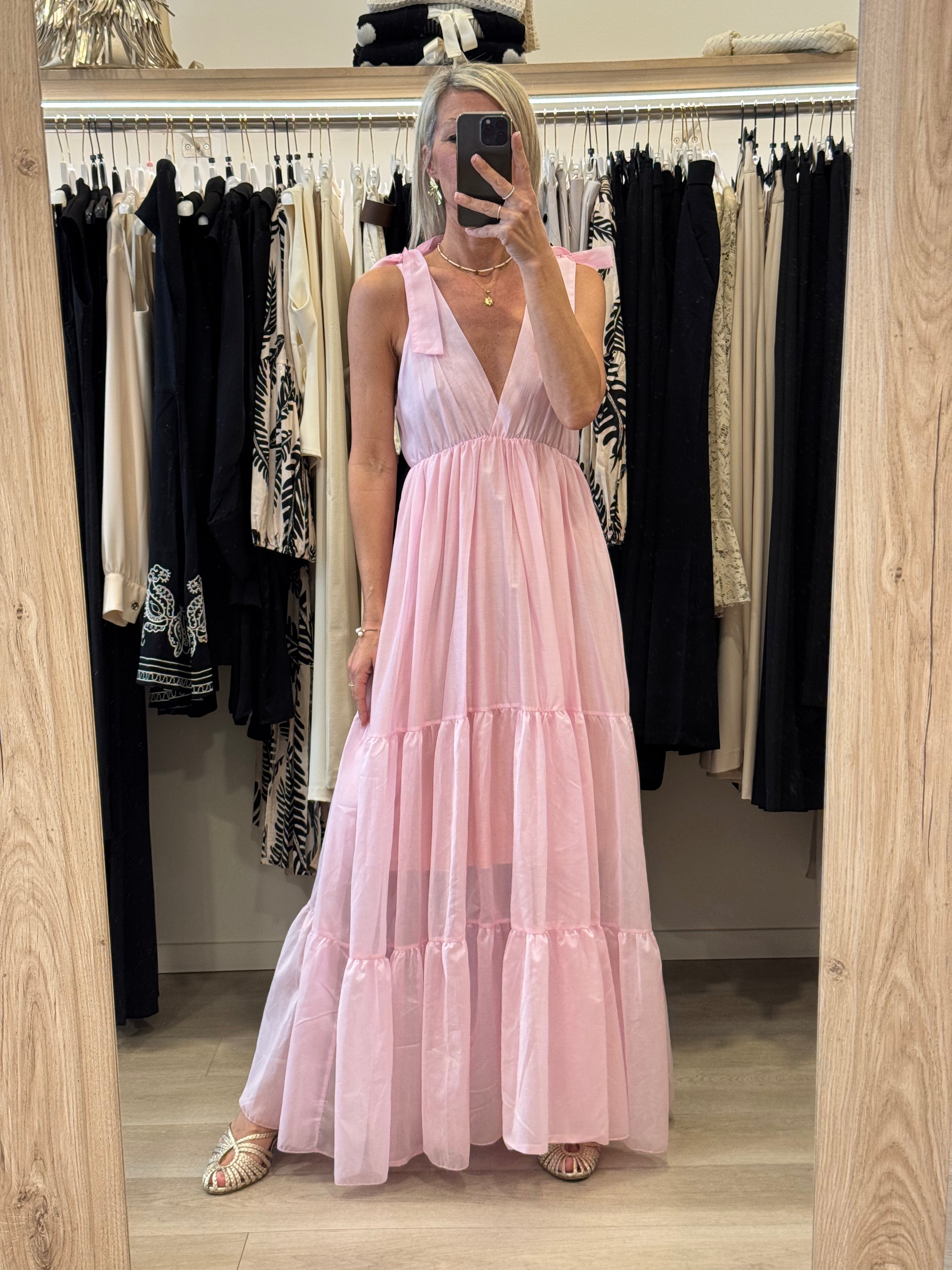 Abito Fiocco Tencel