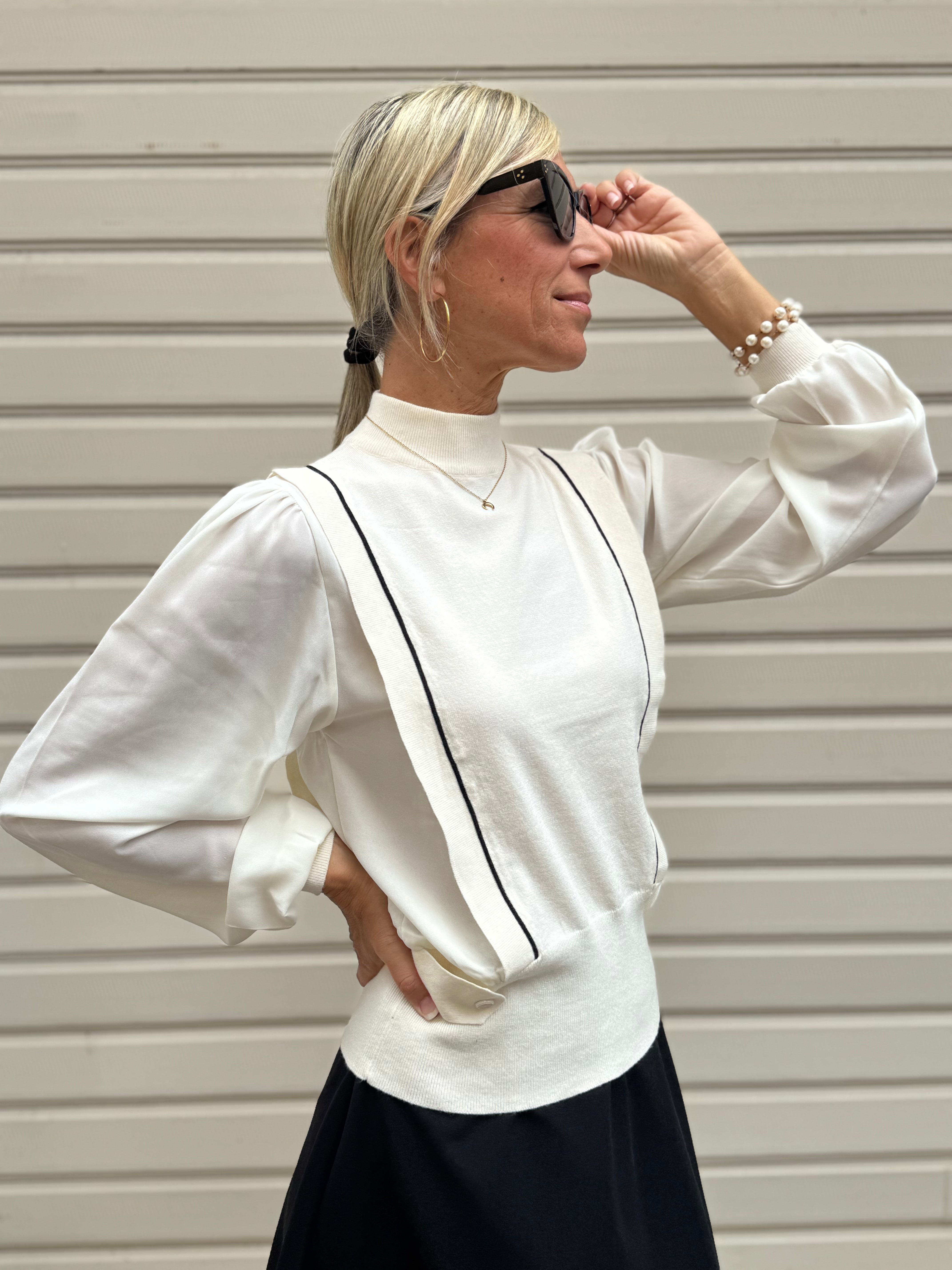 Lupetto maniche camicia Artigli