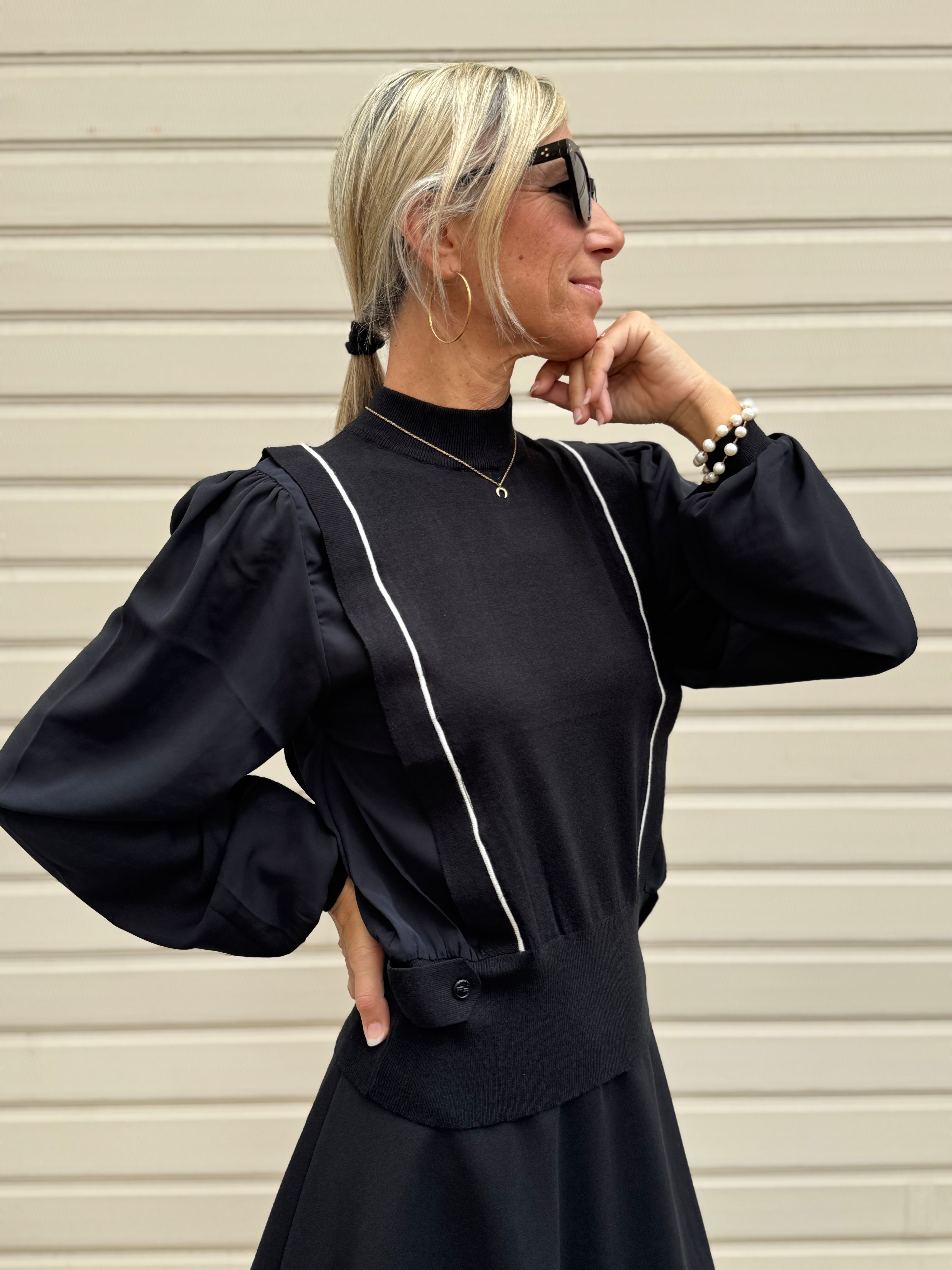 Lupetto maniche camicia Artigli
