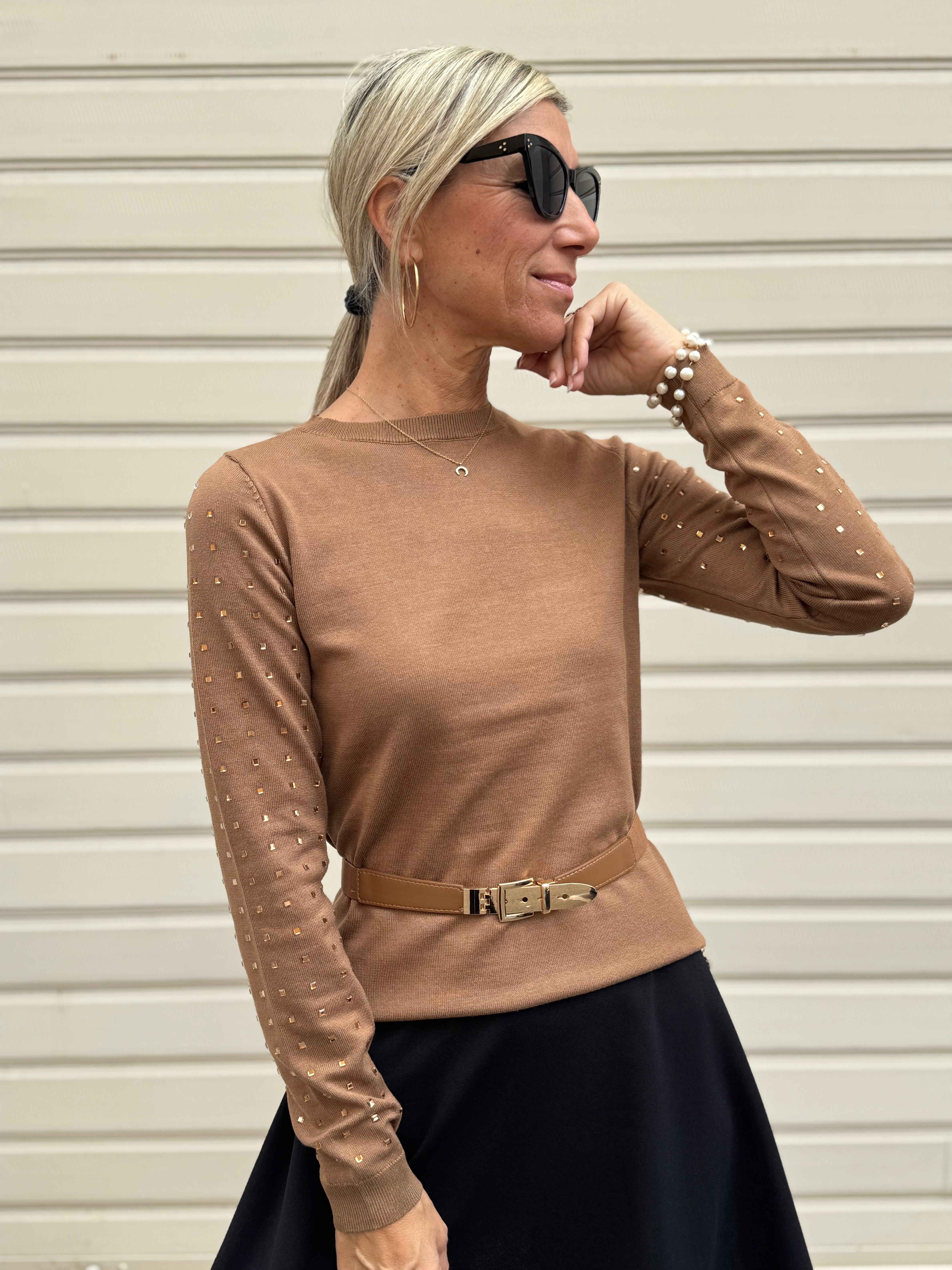 Girocollo strass oro Artigli