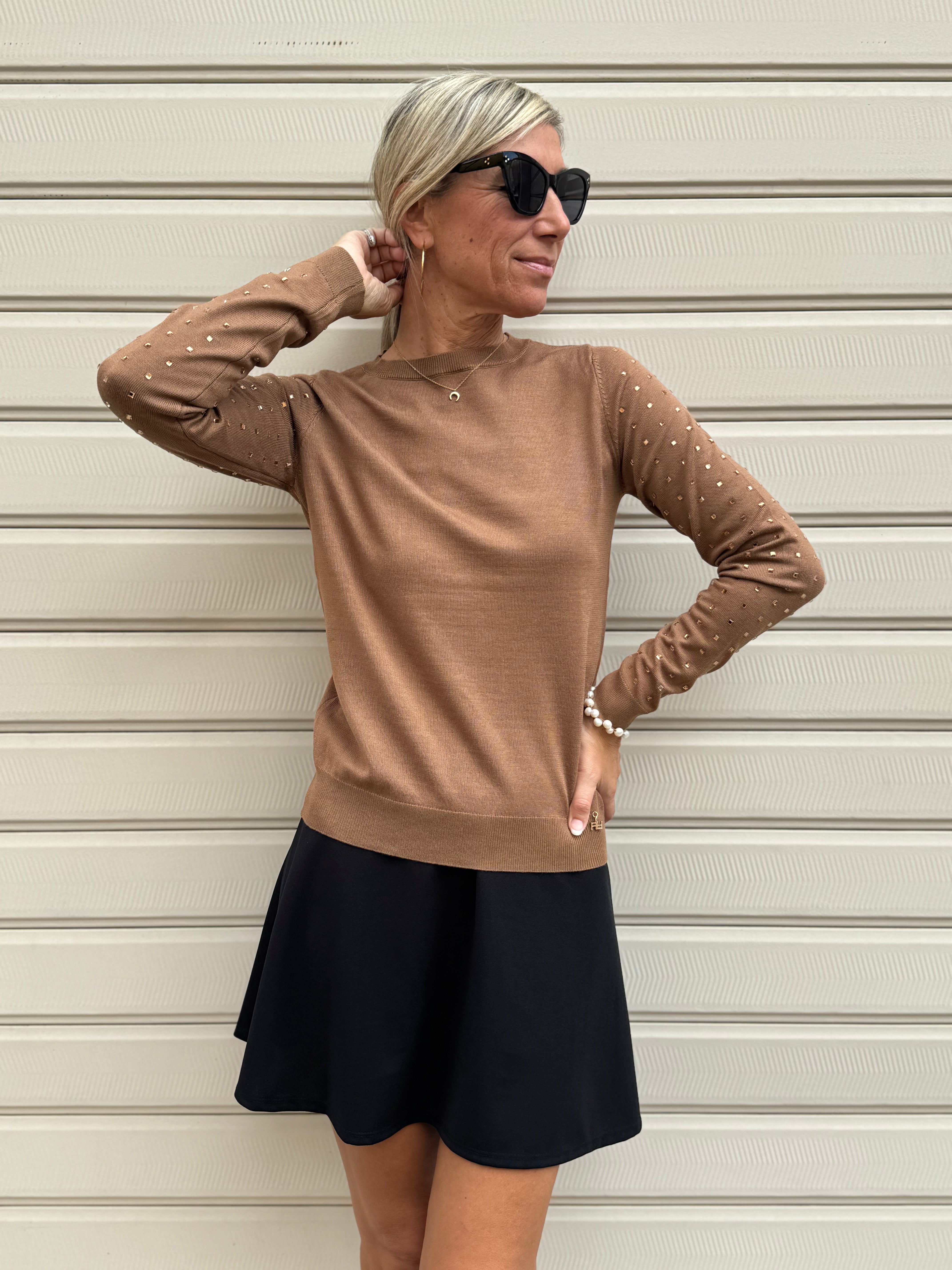 Girocollo strass oro Artigli