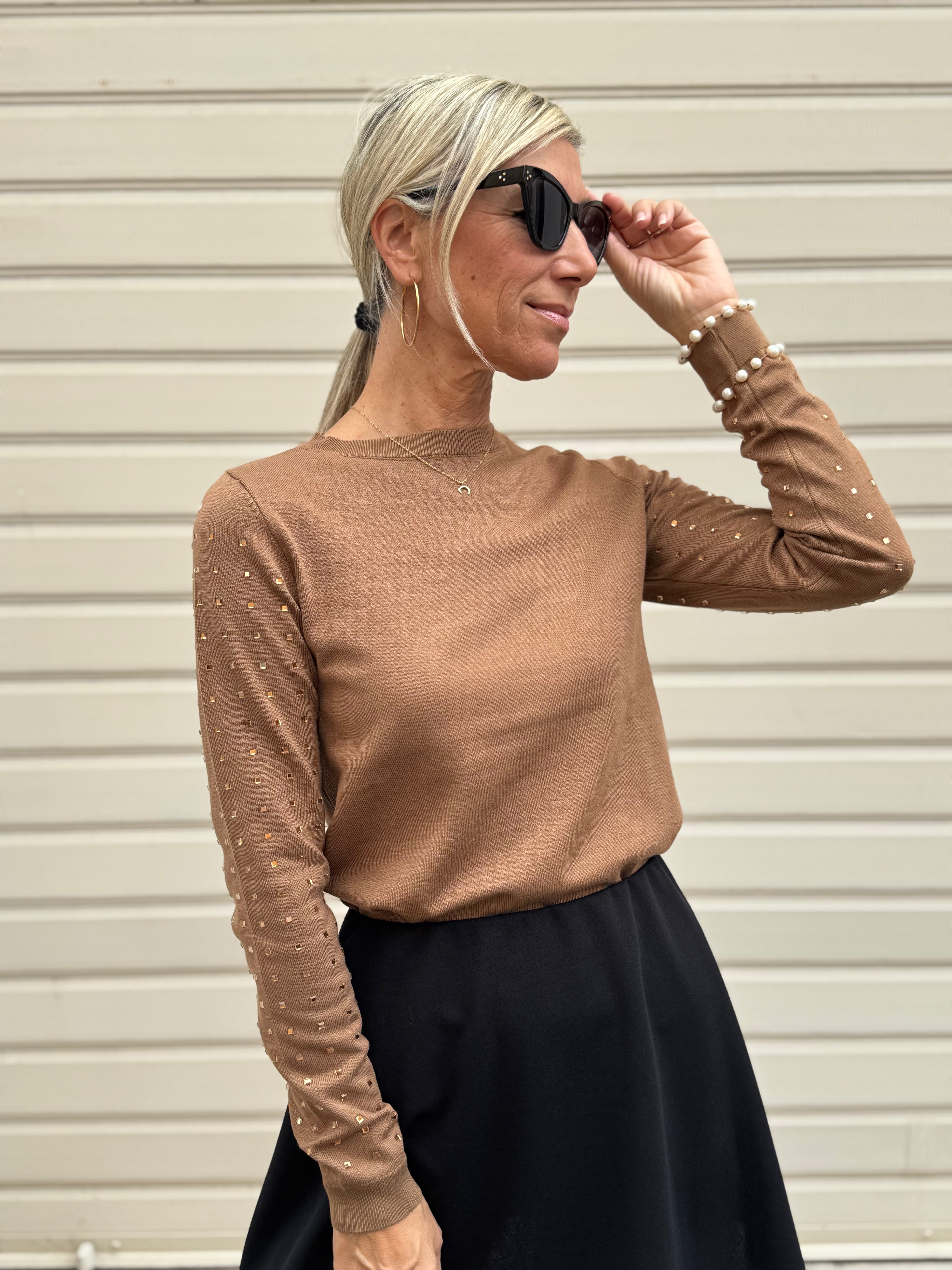 Girocollo strass oro Artigli