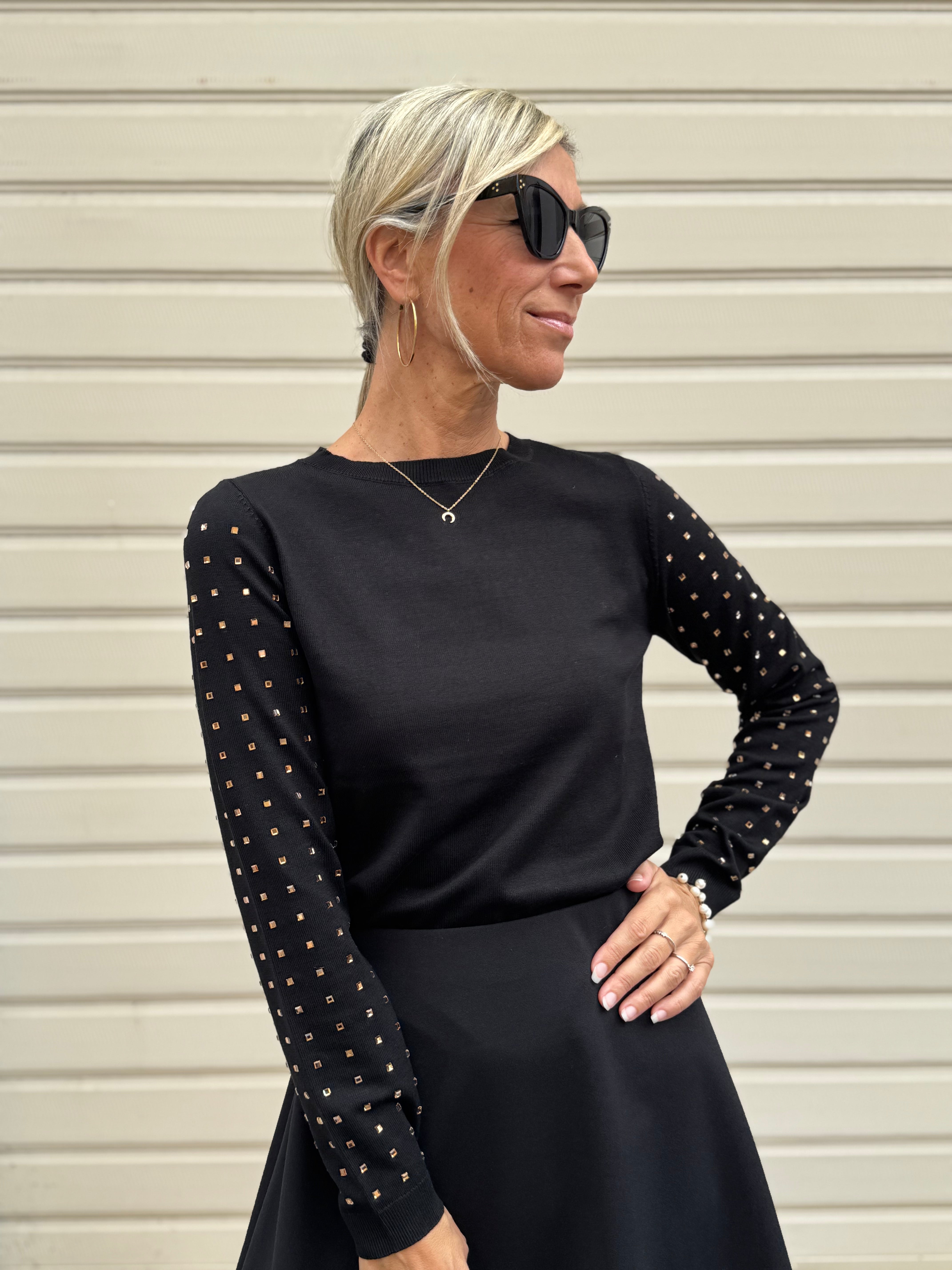 Girocollo strass oro Artigli
