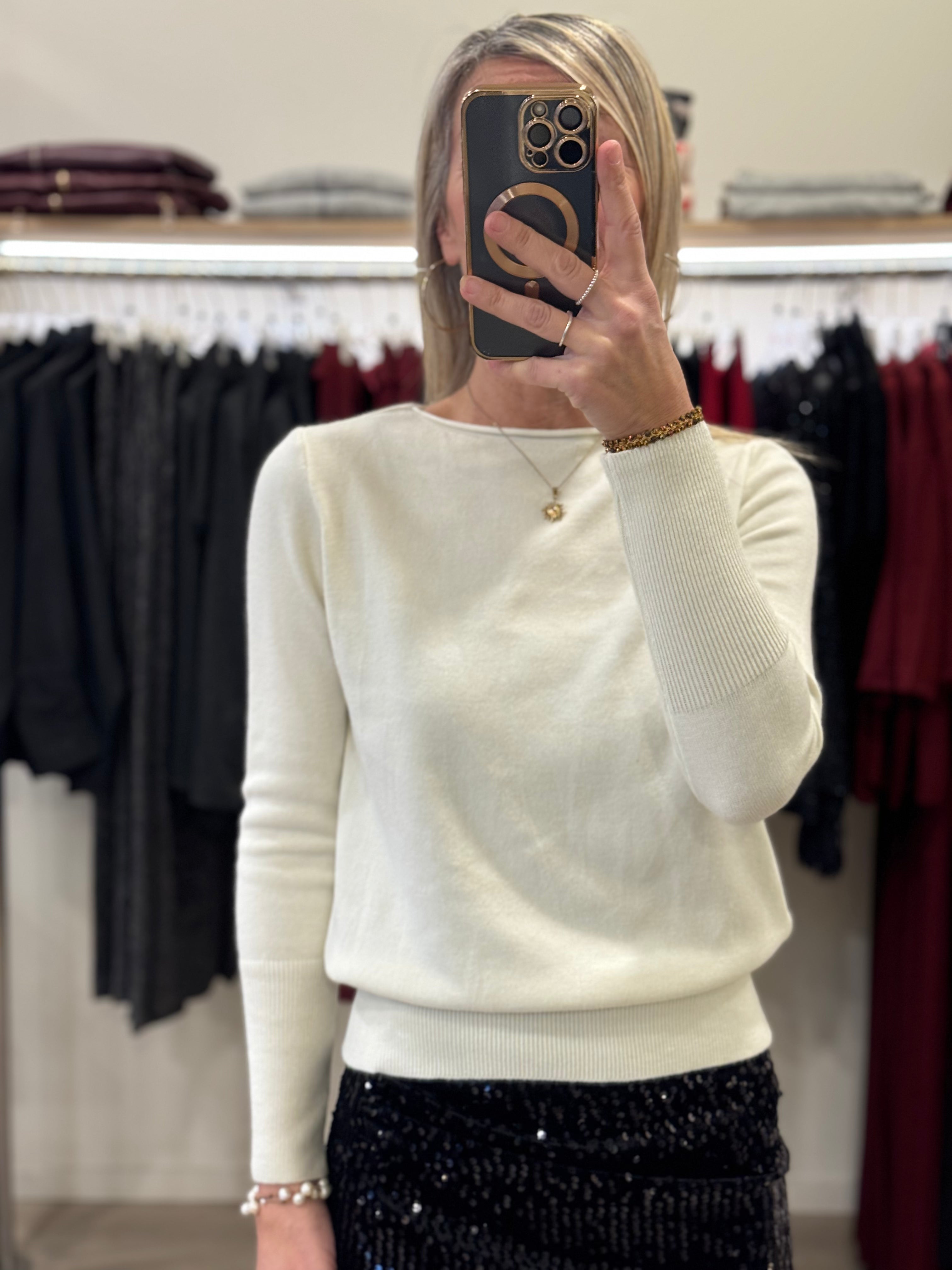 Maglia paricollo adora