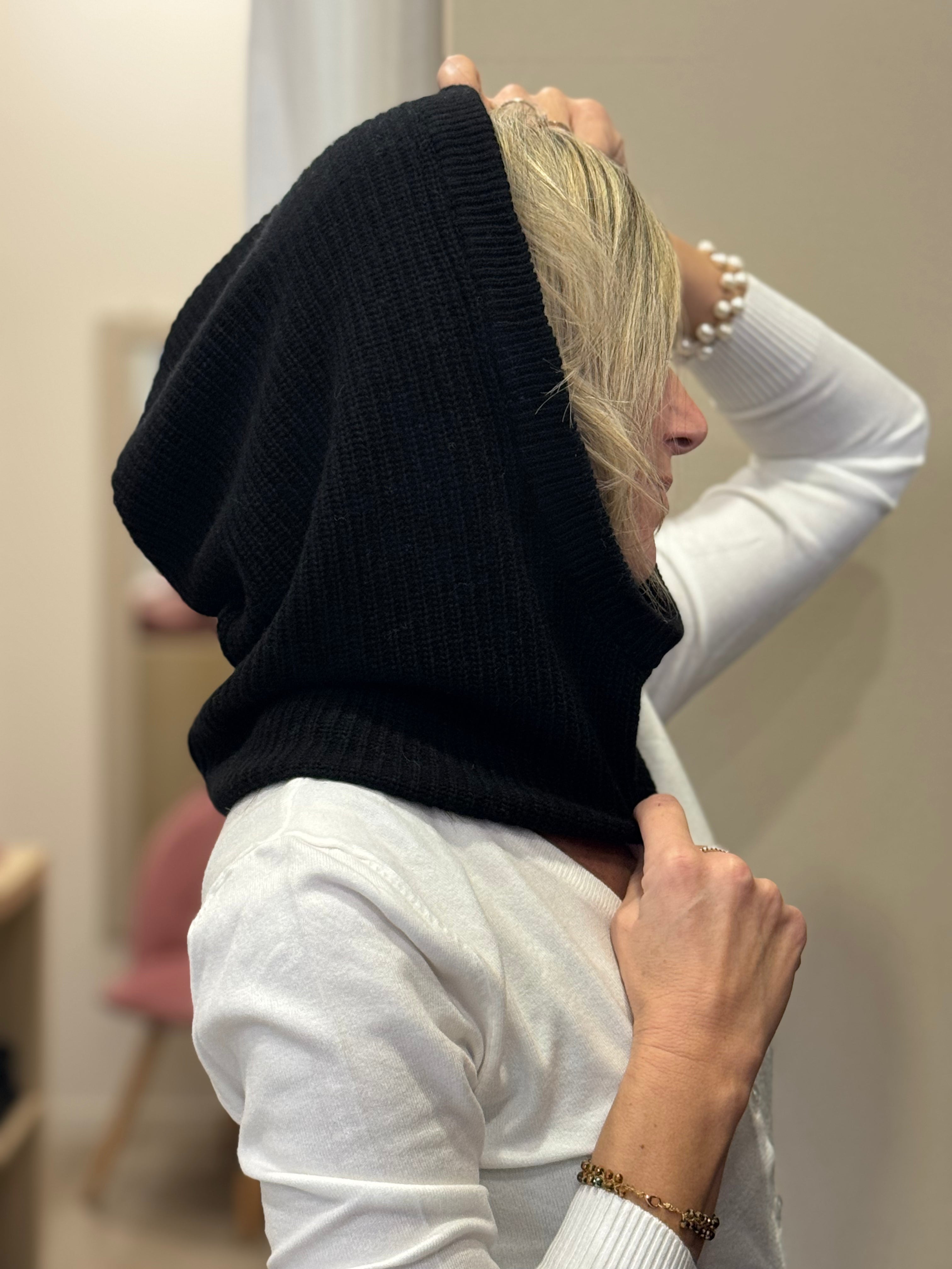 Balaclava misto cashmere