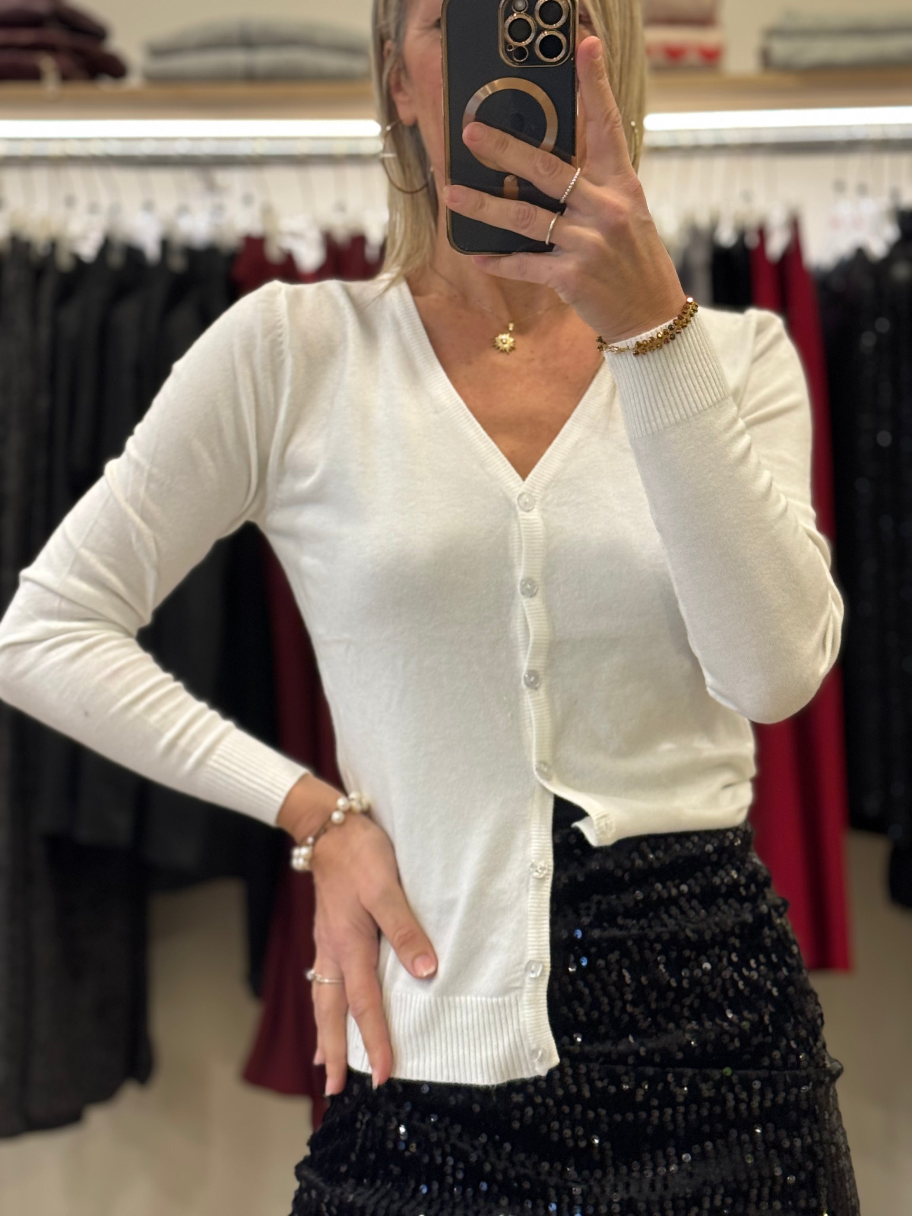 Cardigan viscosa adora