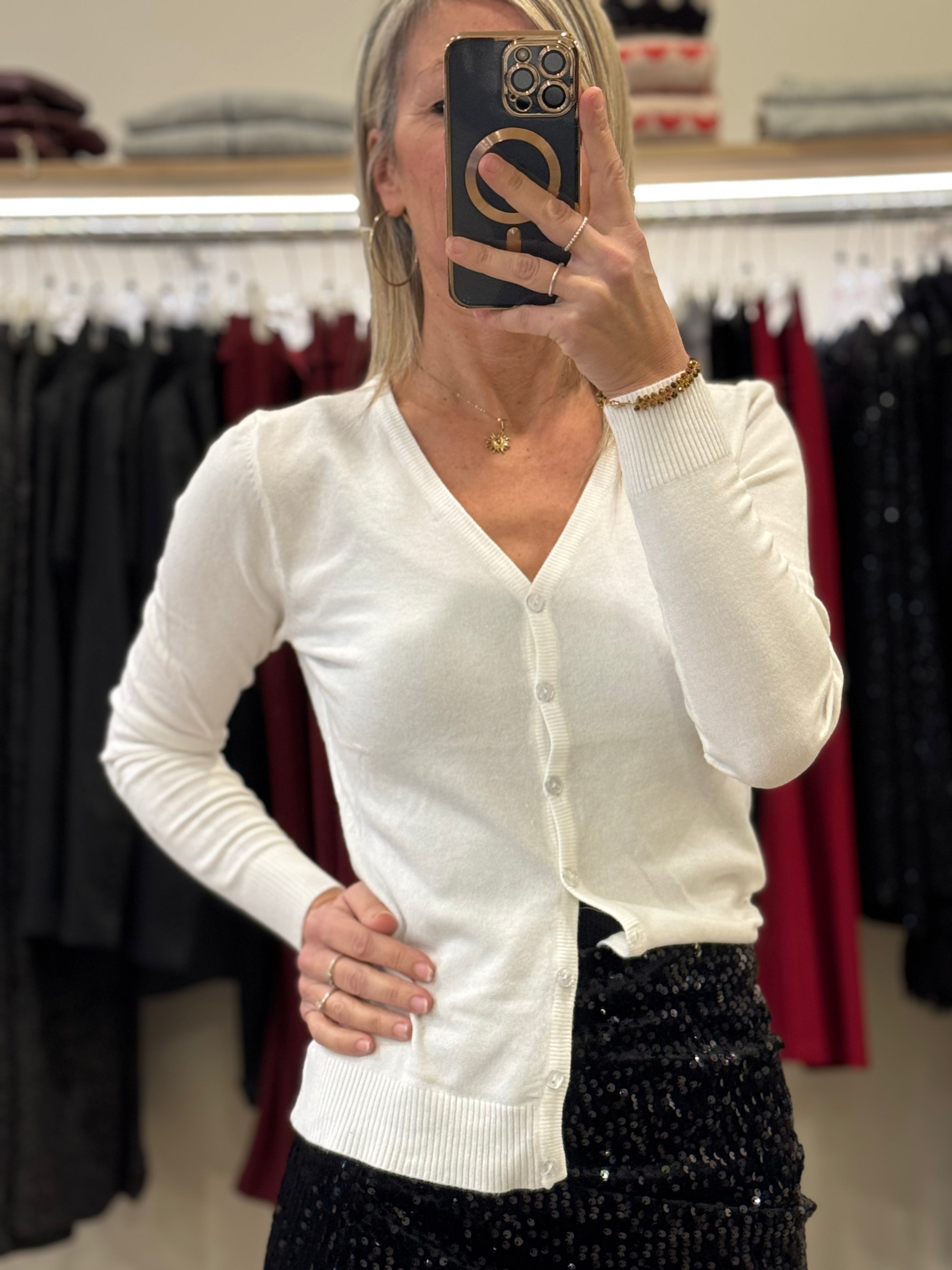 Cardigan viscosa adora