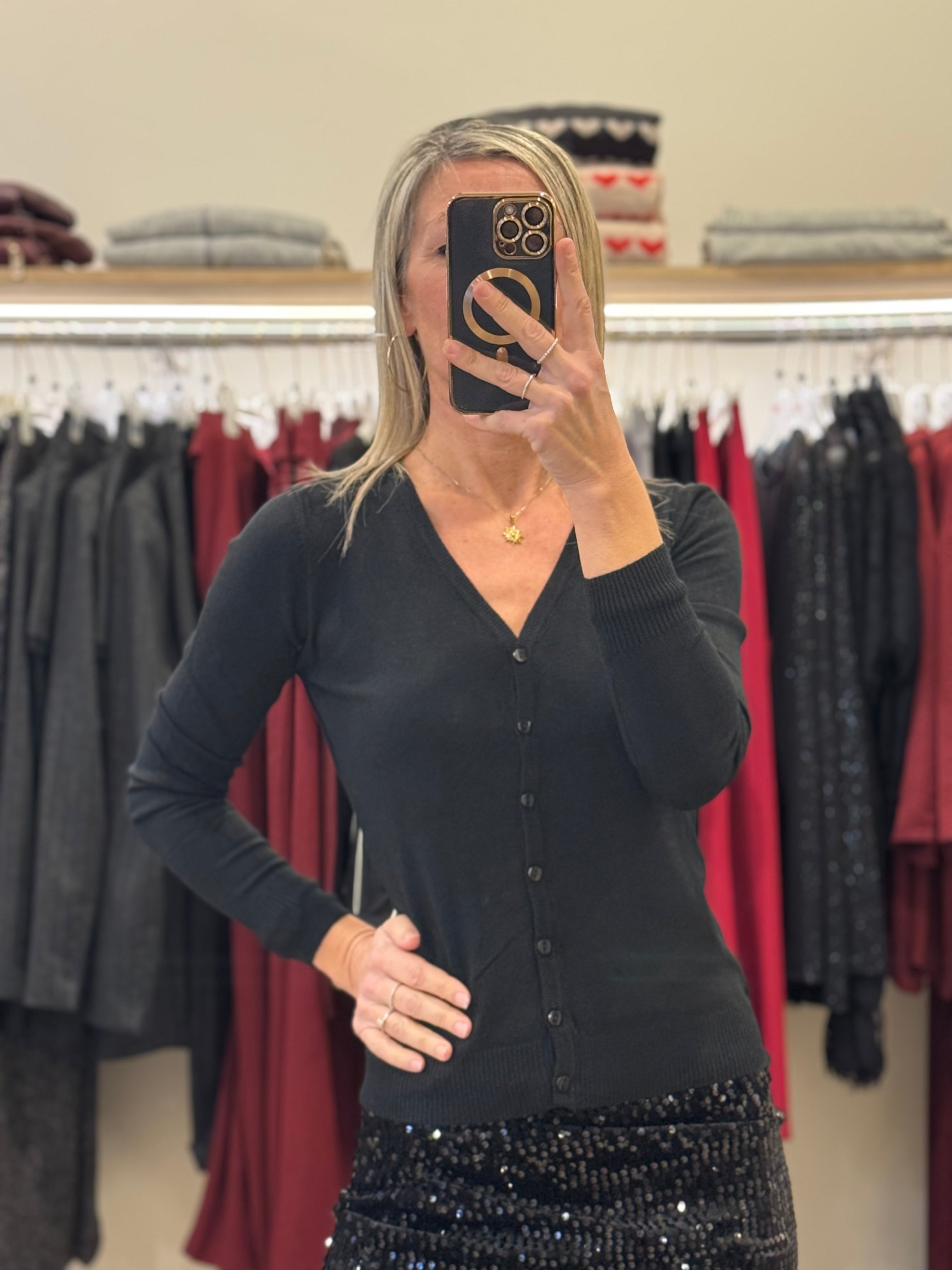 Cardigan viscosa adora