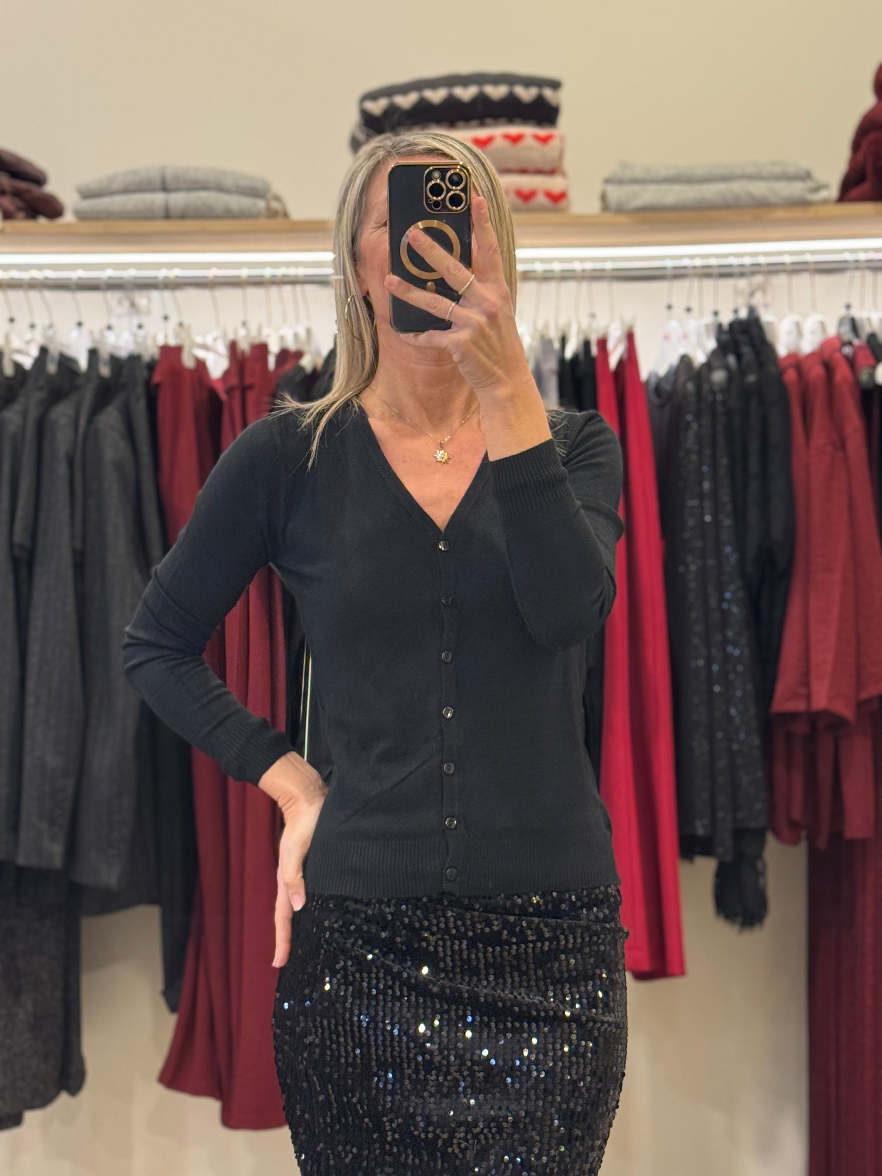 Cardigan viscosa adora