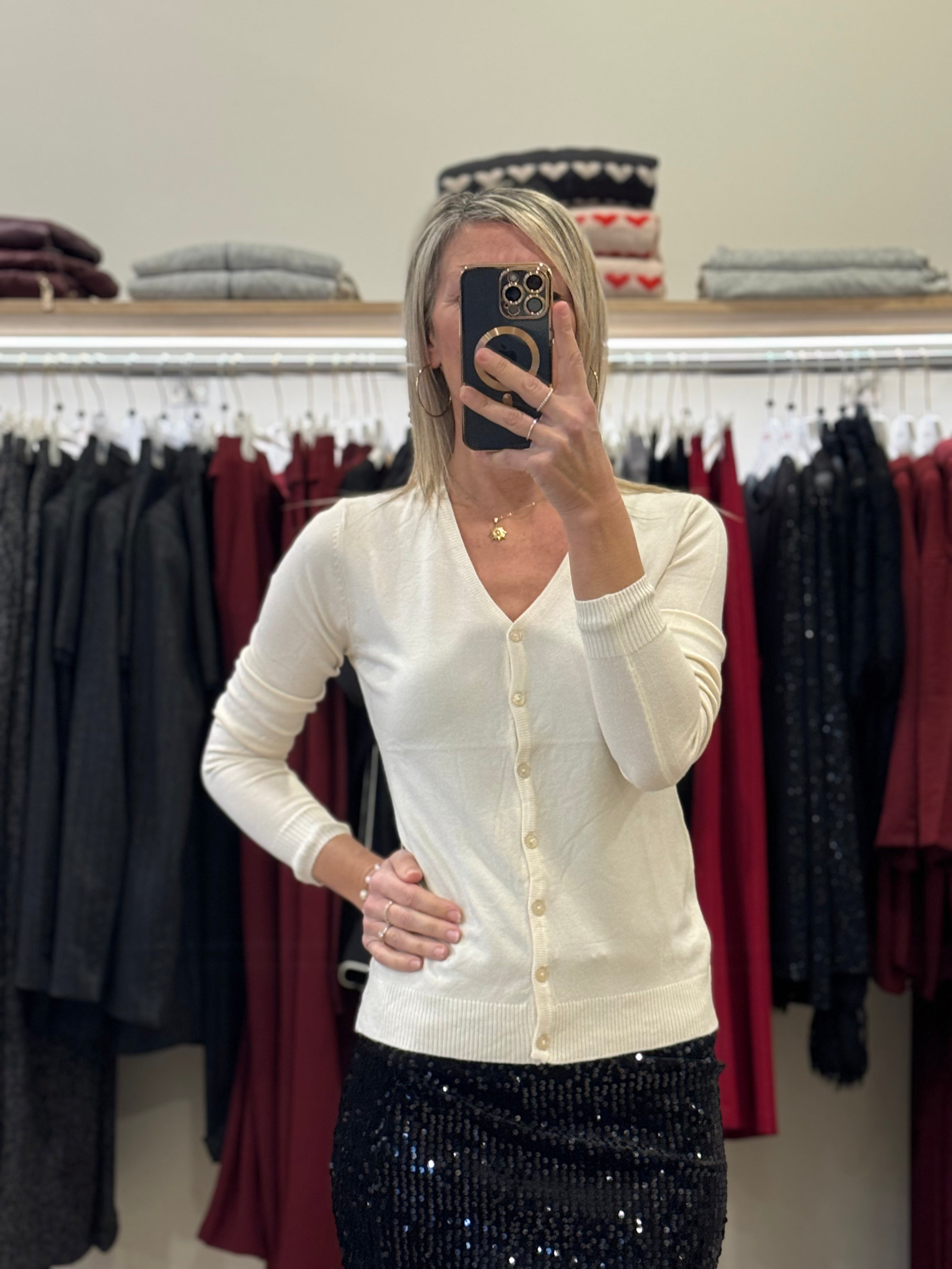 Cardigan viscosa adora