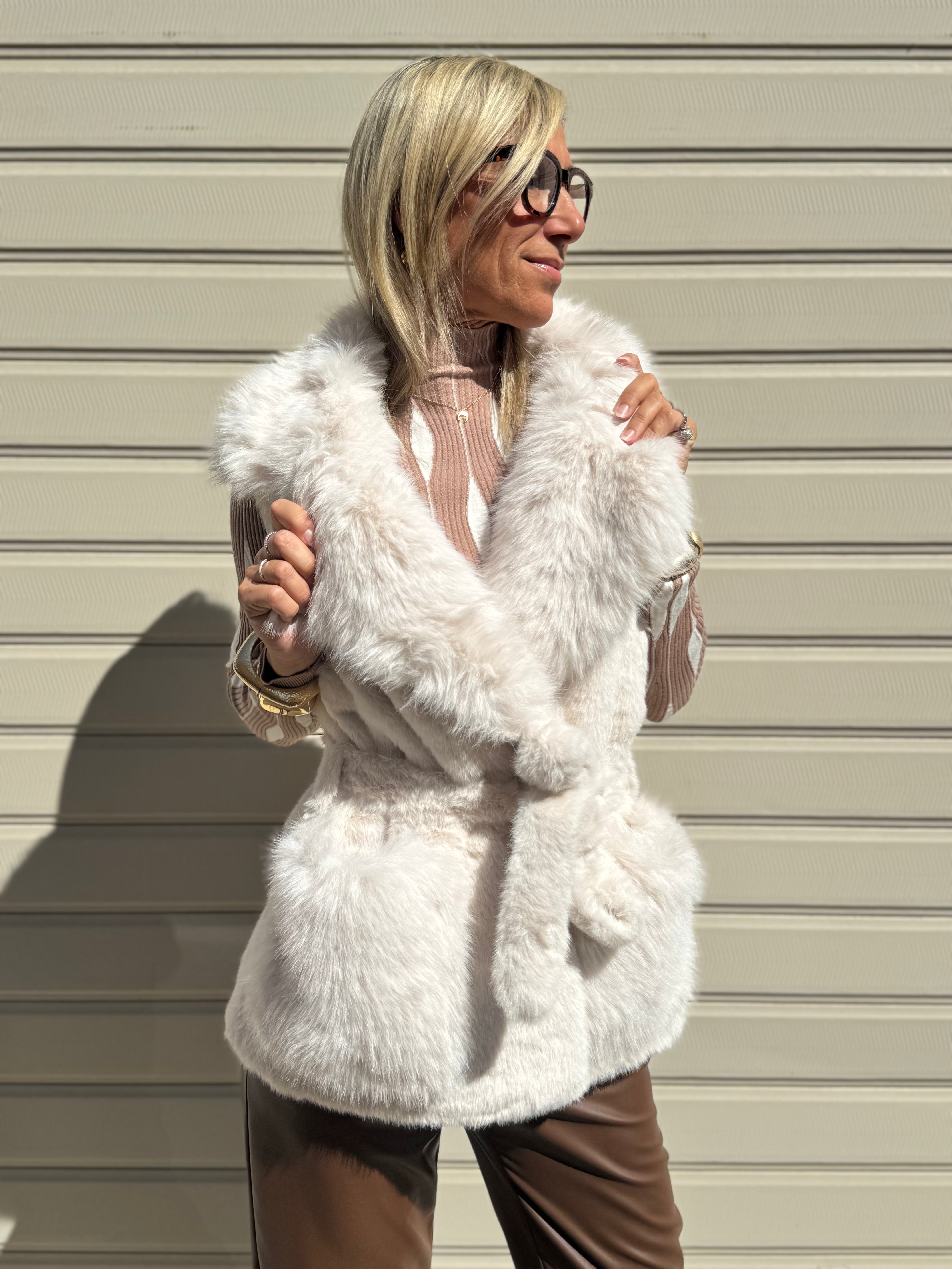 Gilet ecopelliccia