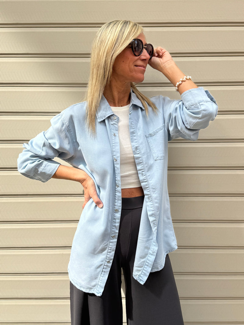 Camicia jeans over adora