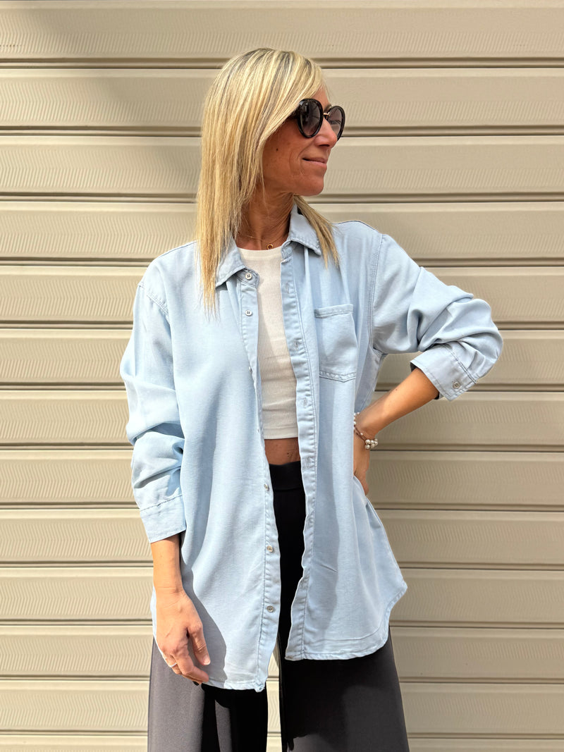 Camicia jeans over adora