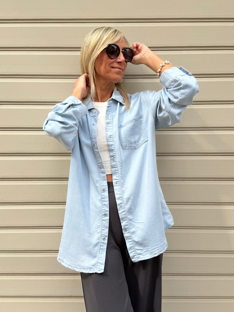 Camicia jeans over adora