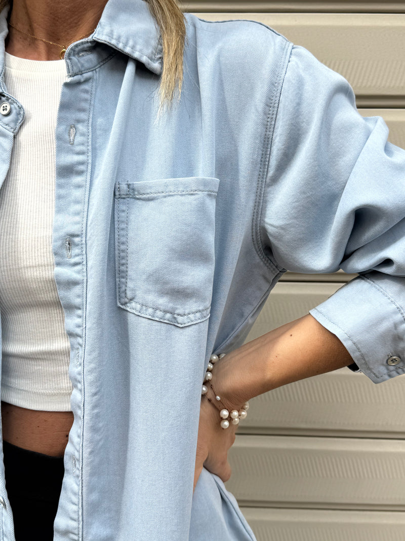 Camicia jeans over adora