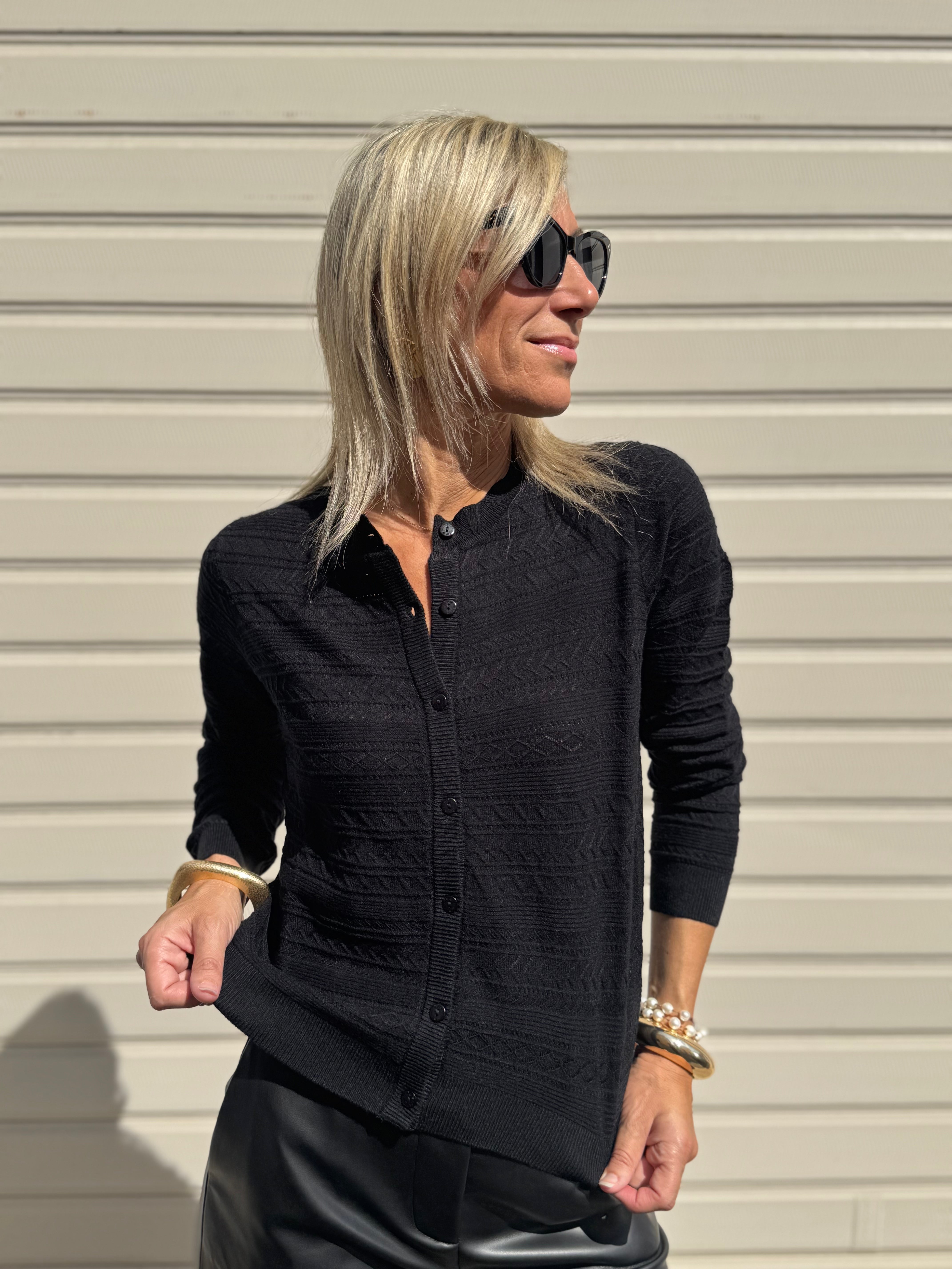 Cardigan traforato Mimi