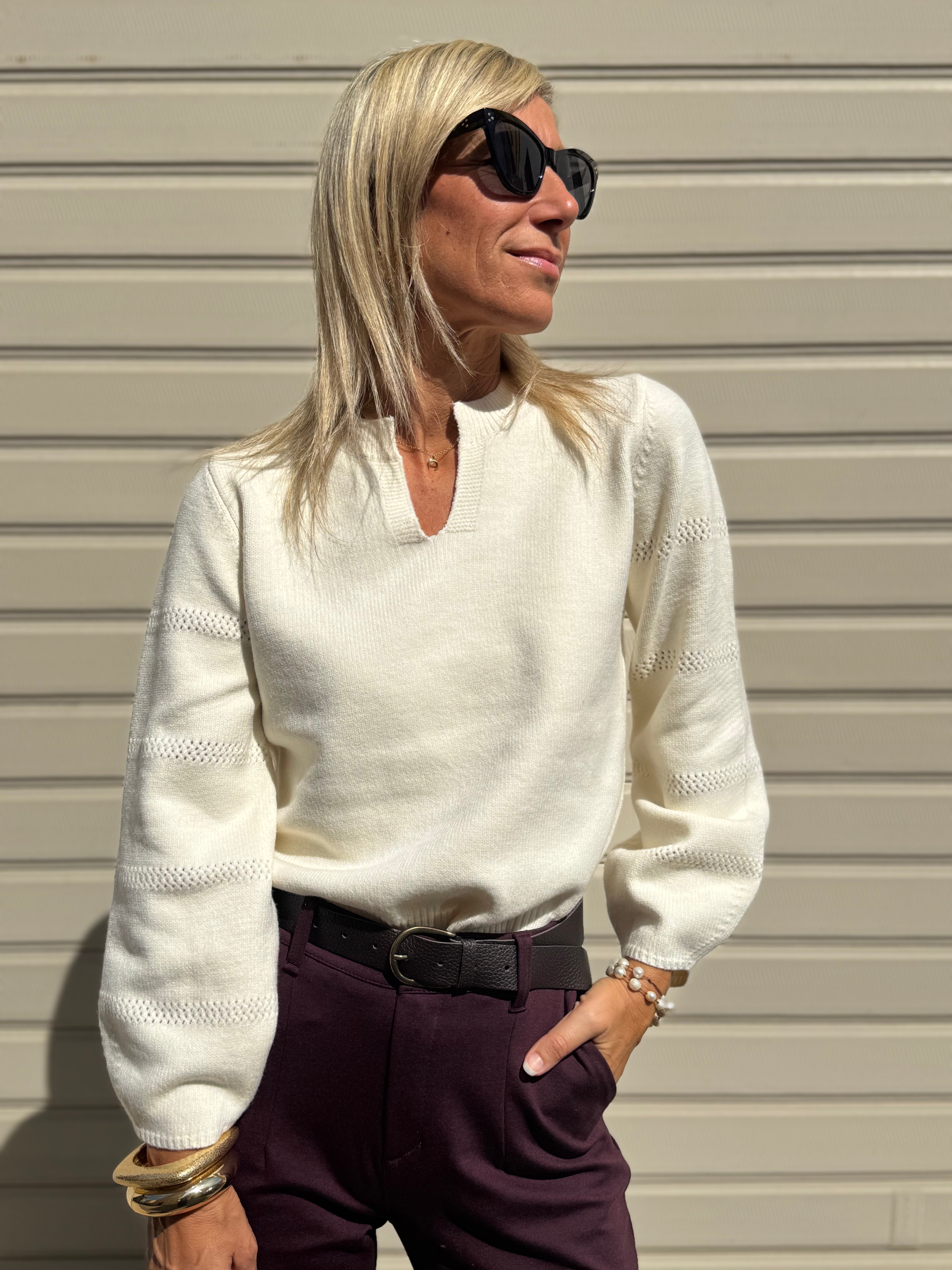 Maglia scollo V Mimi