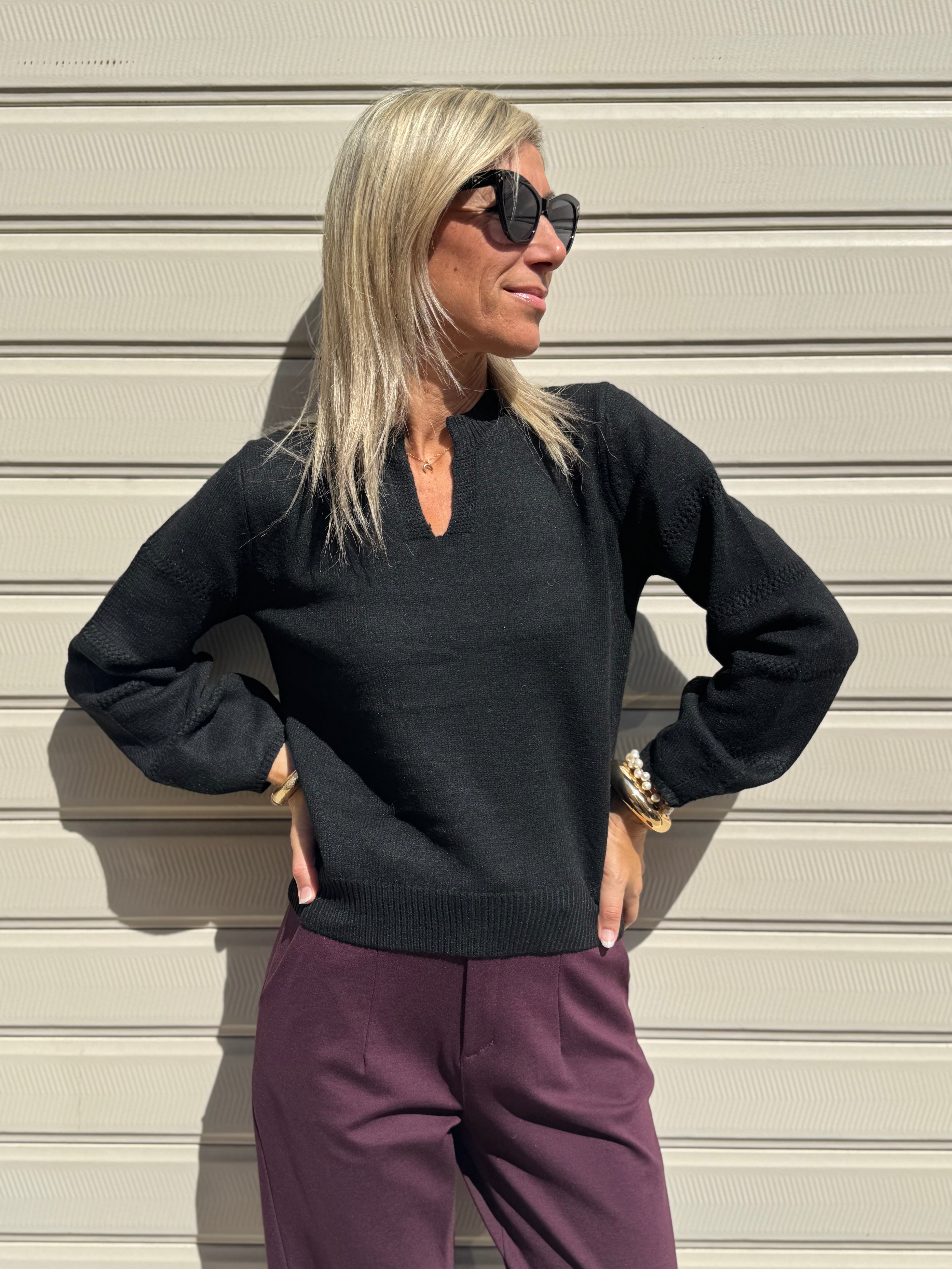 Maglia scollo V Mimi
