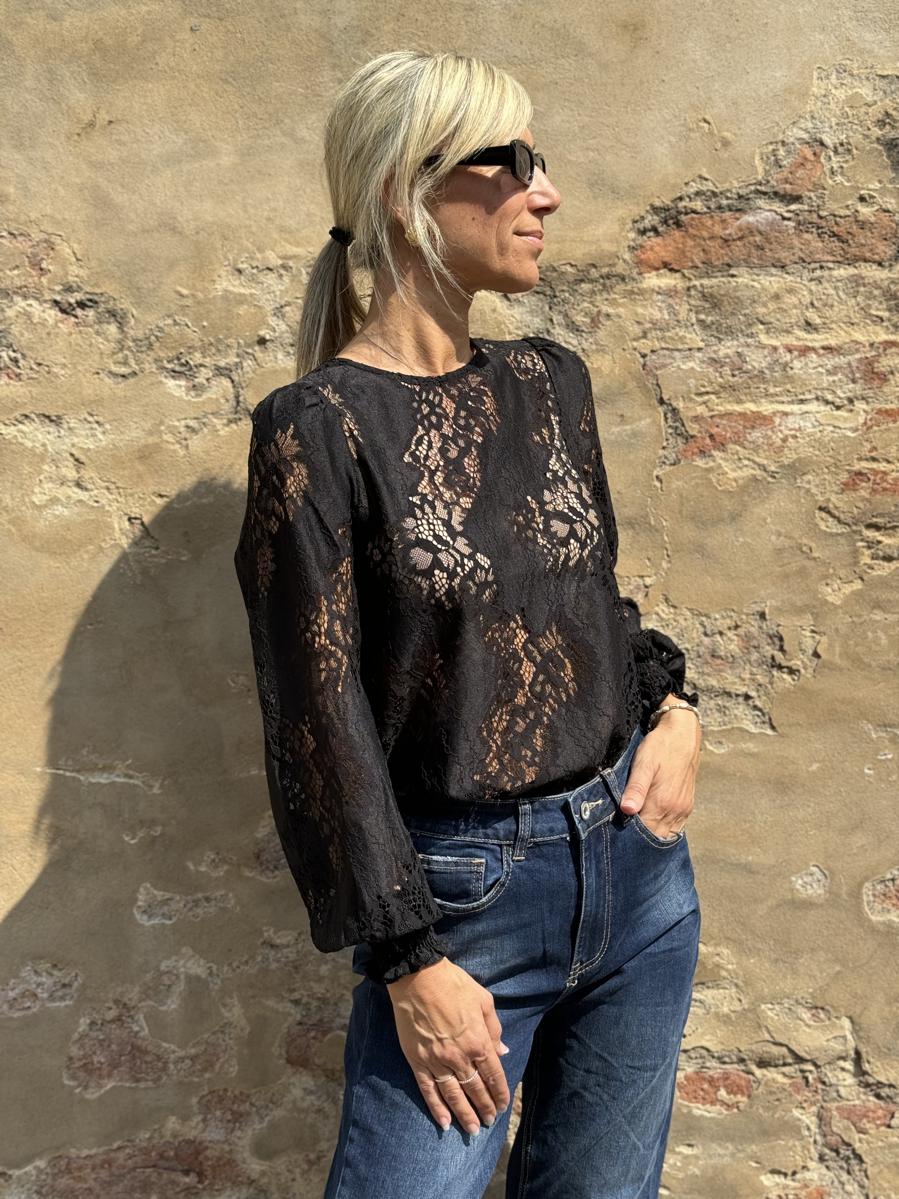 Blusa Pizzo