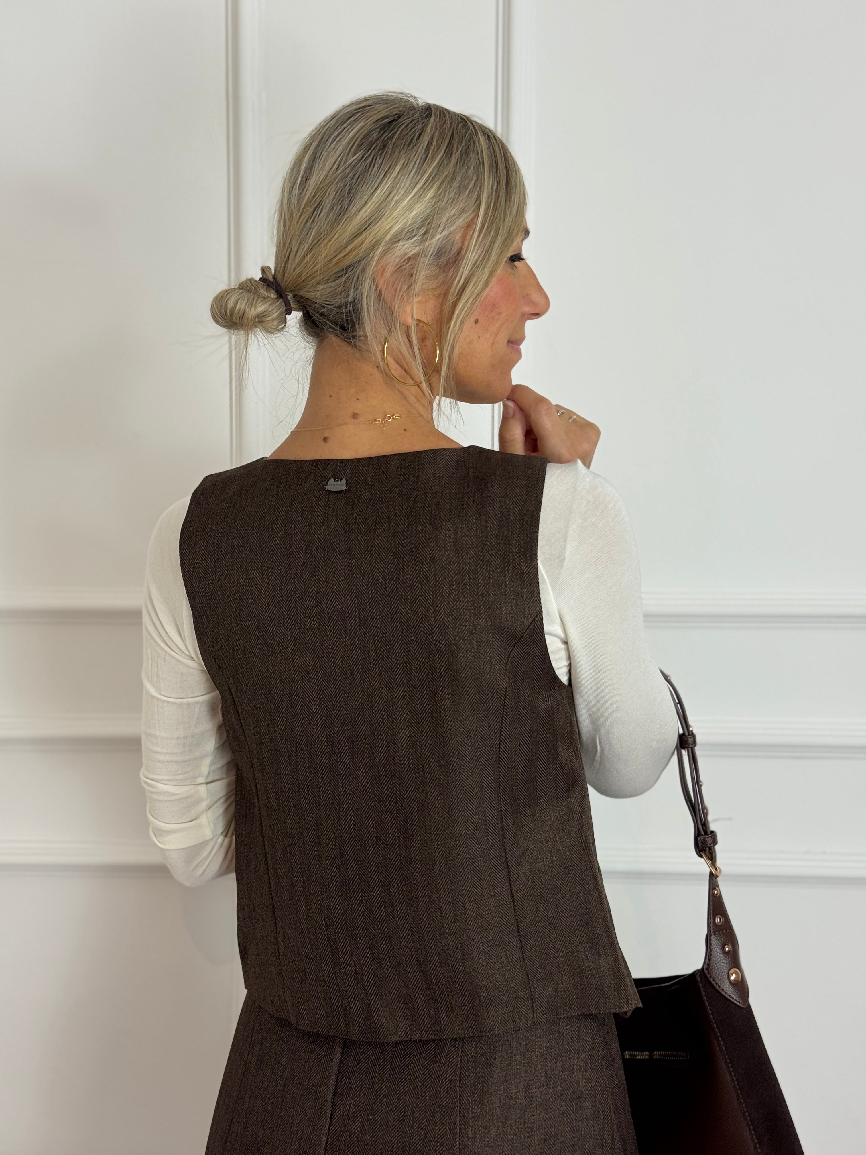 Gilet spinato mimì