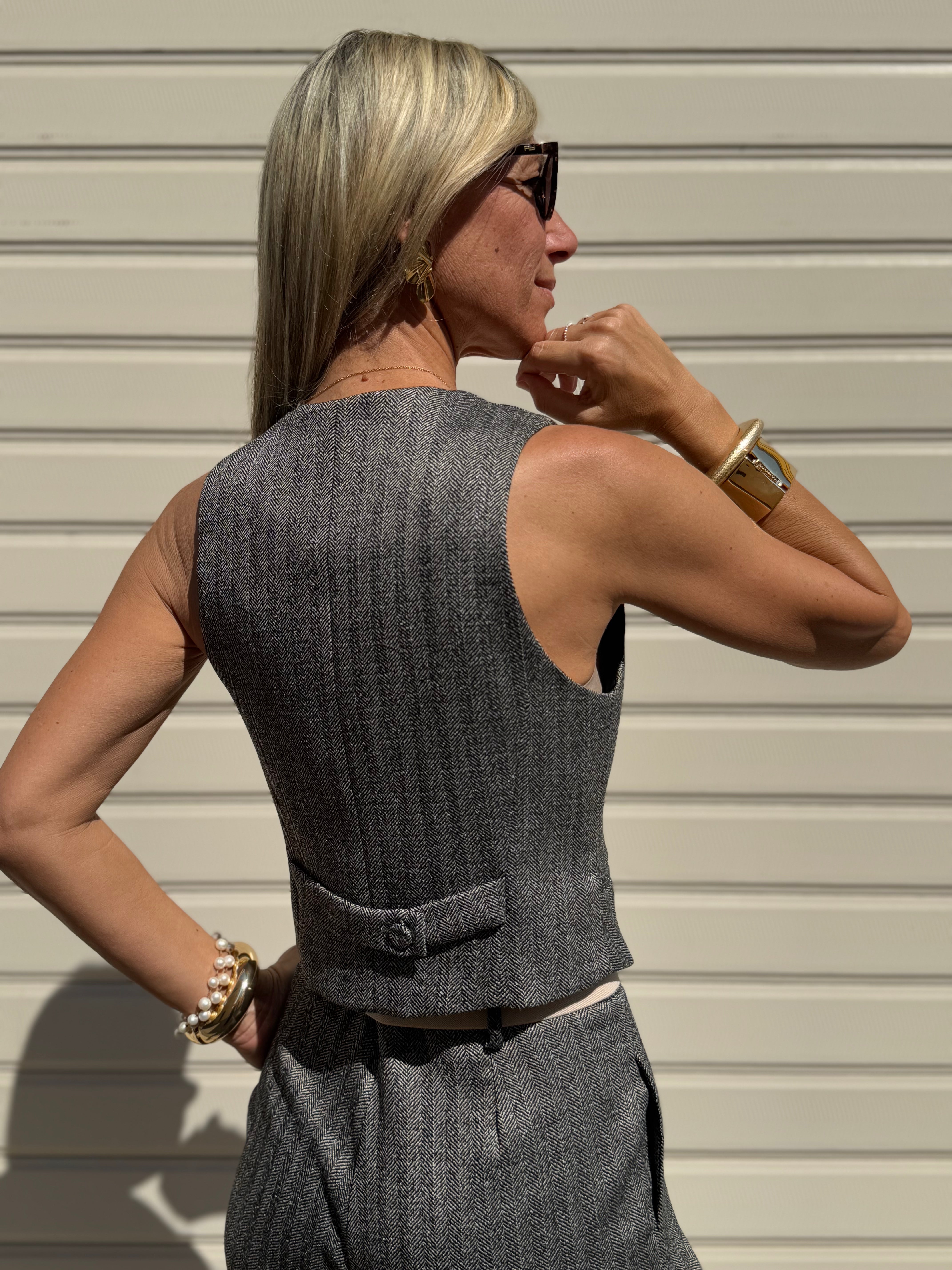 Gilet spigato