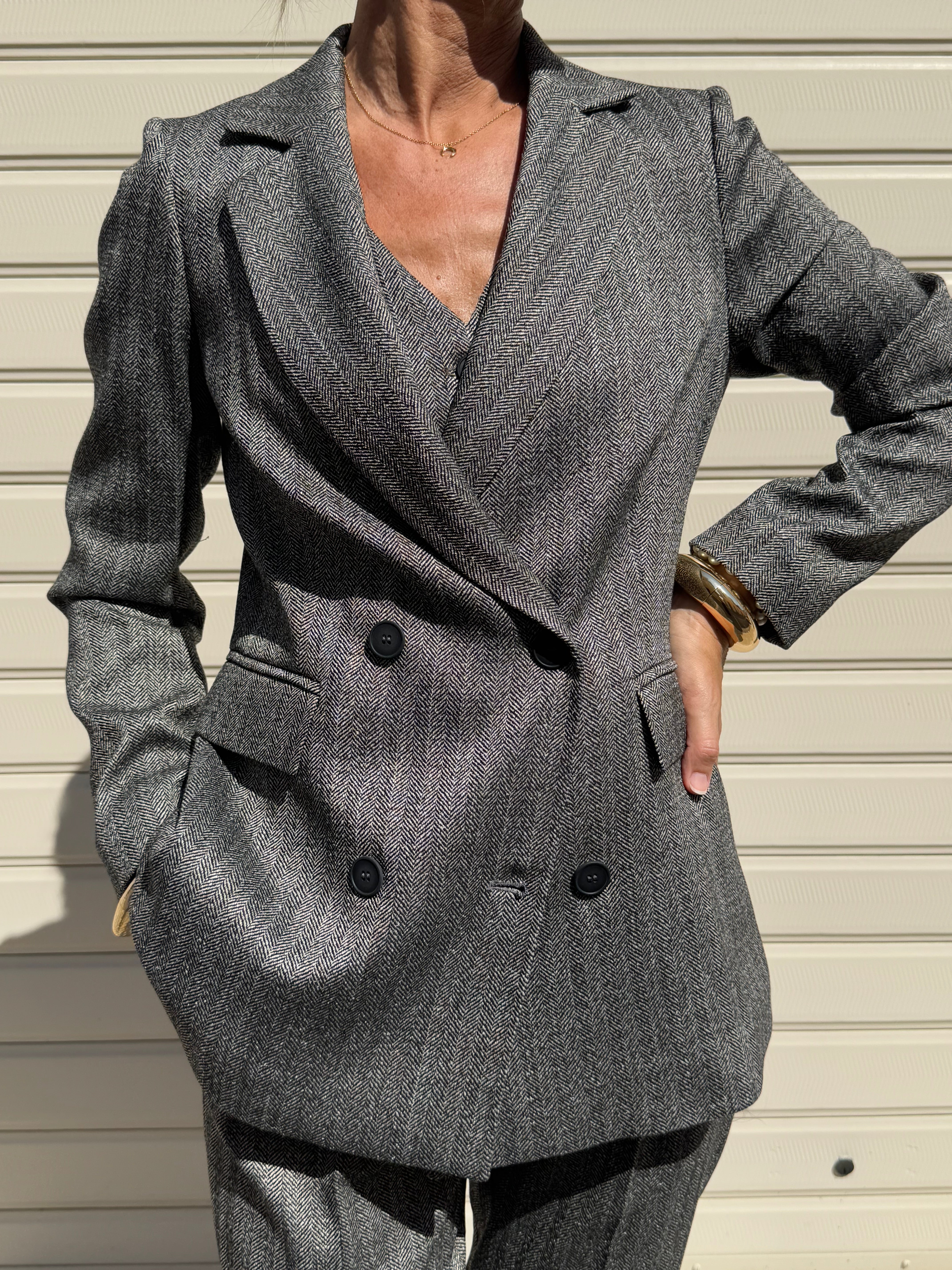 Blazer spigato