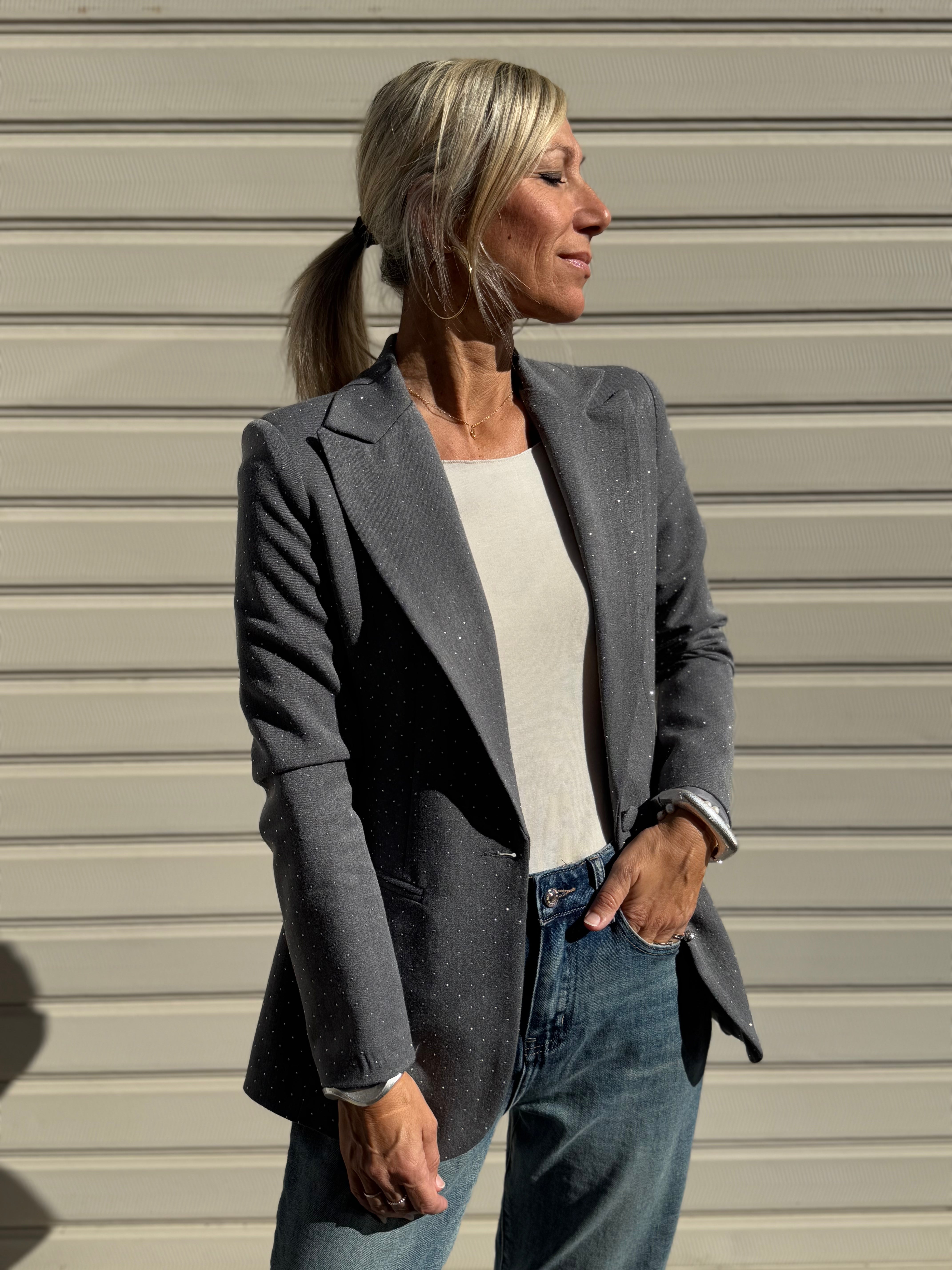 Giacca strass mimì