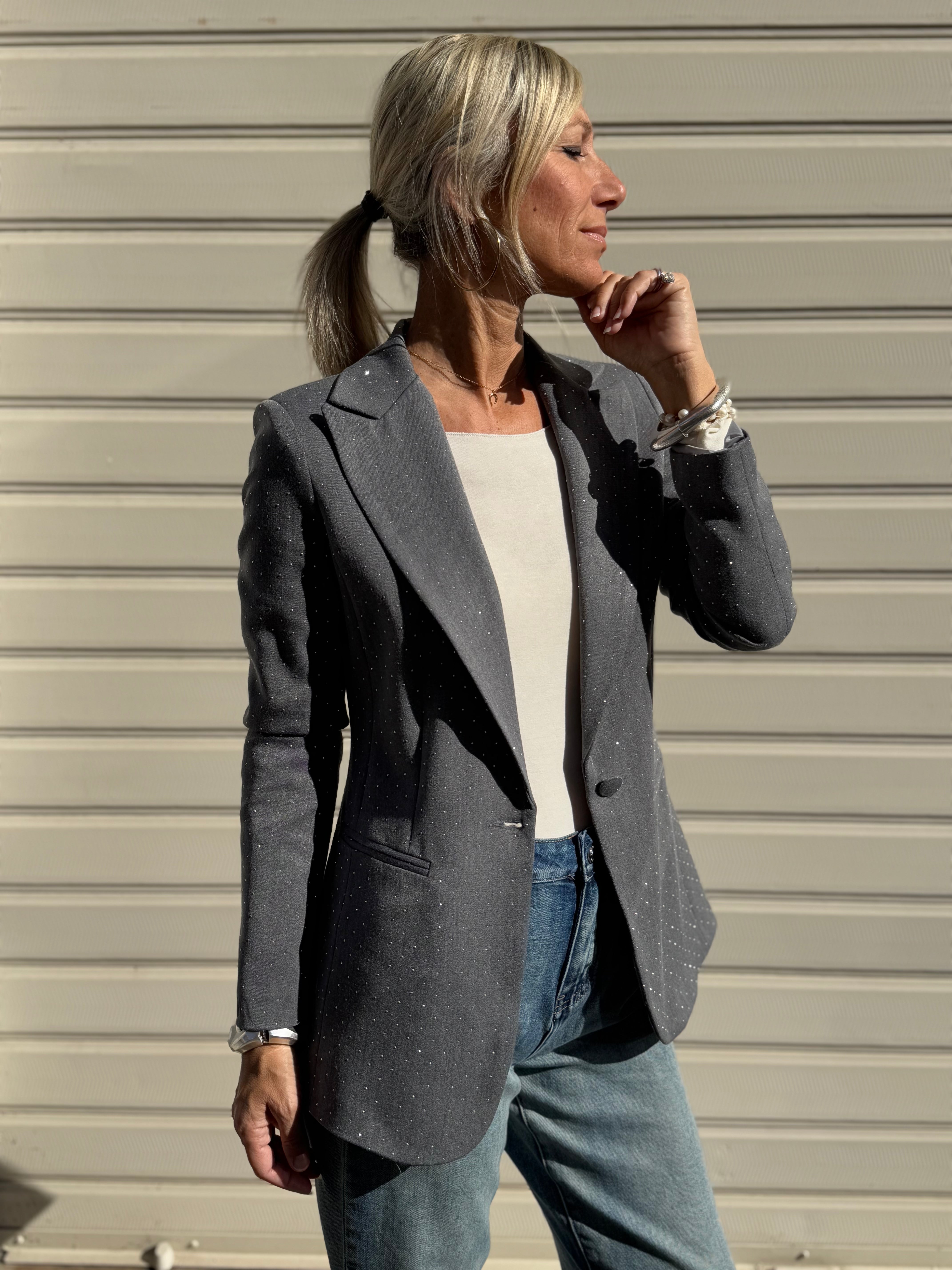 Giacca strass mimì