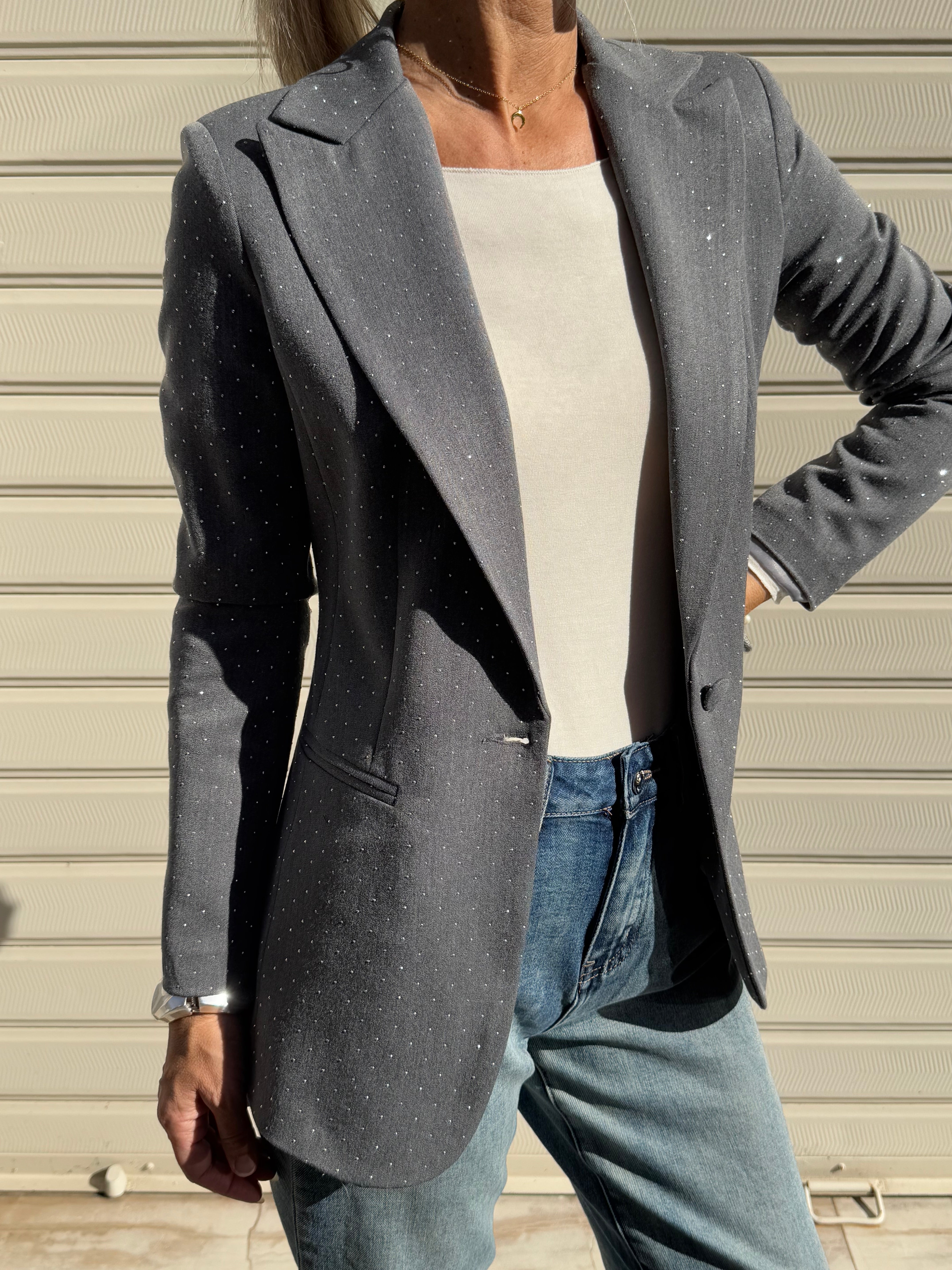 Giacca strass mimì
