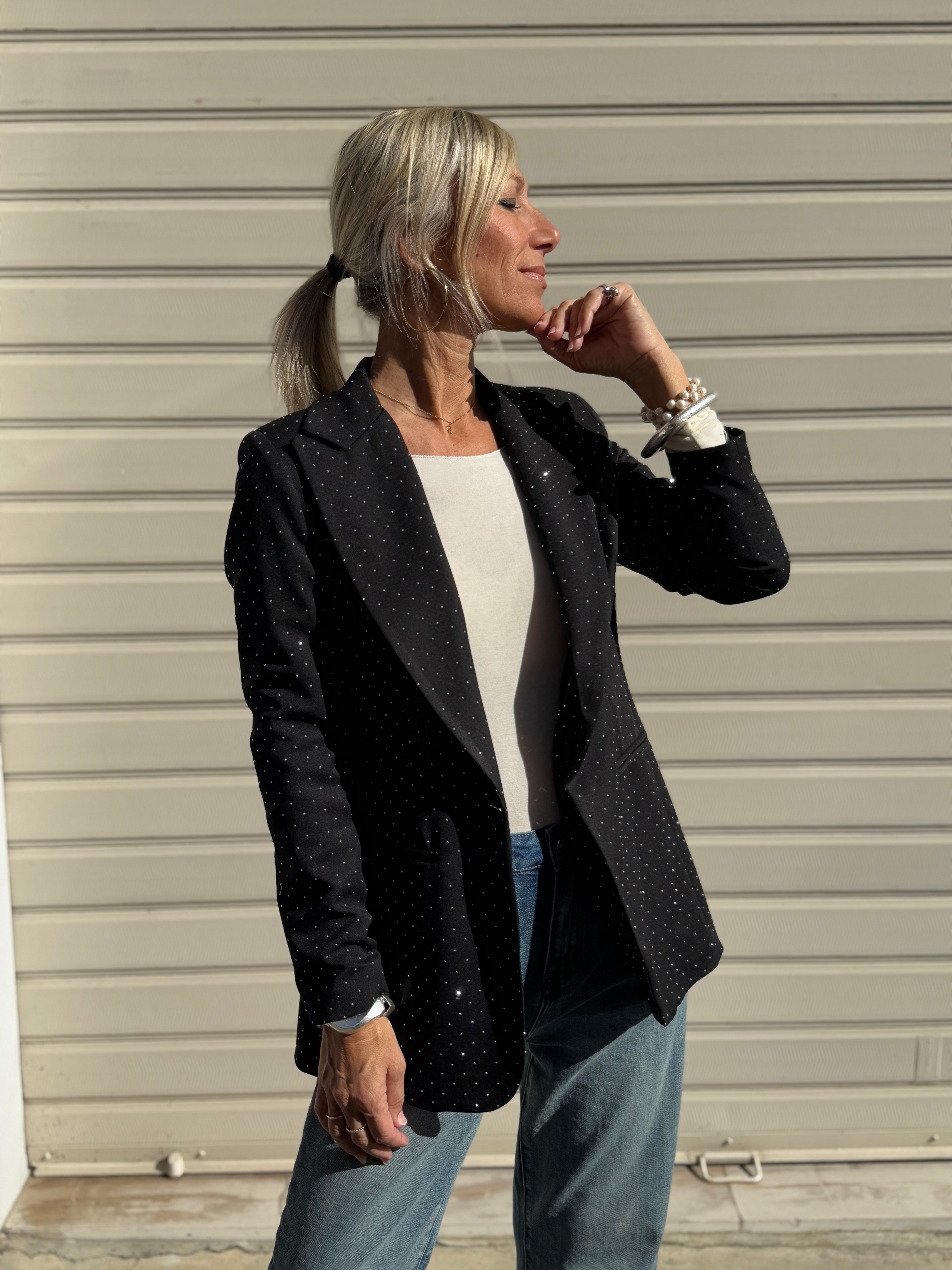 Giacca strass mimì
